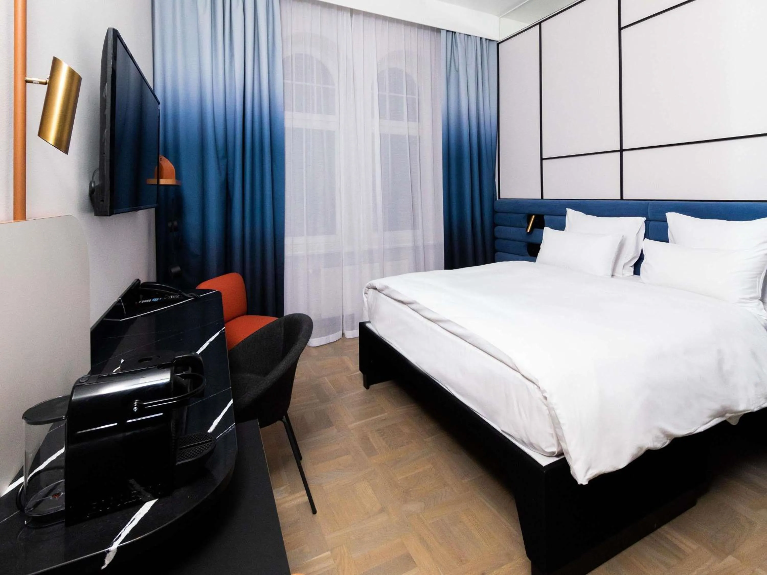 Bedroom, Bed in TRIBE Riga City Centre