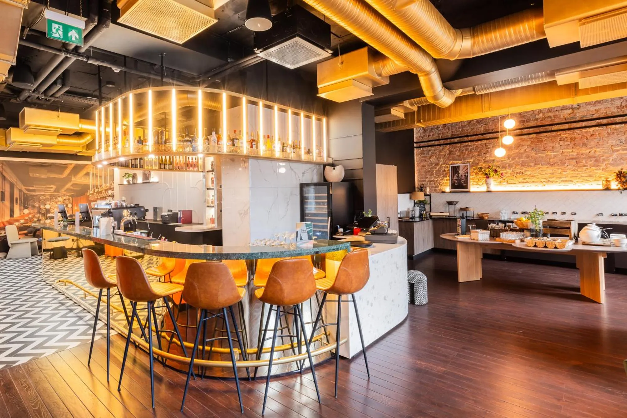 Restaurant/places to eat in TRIBE Riga City Centre