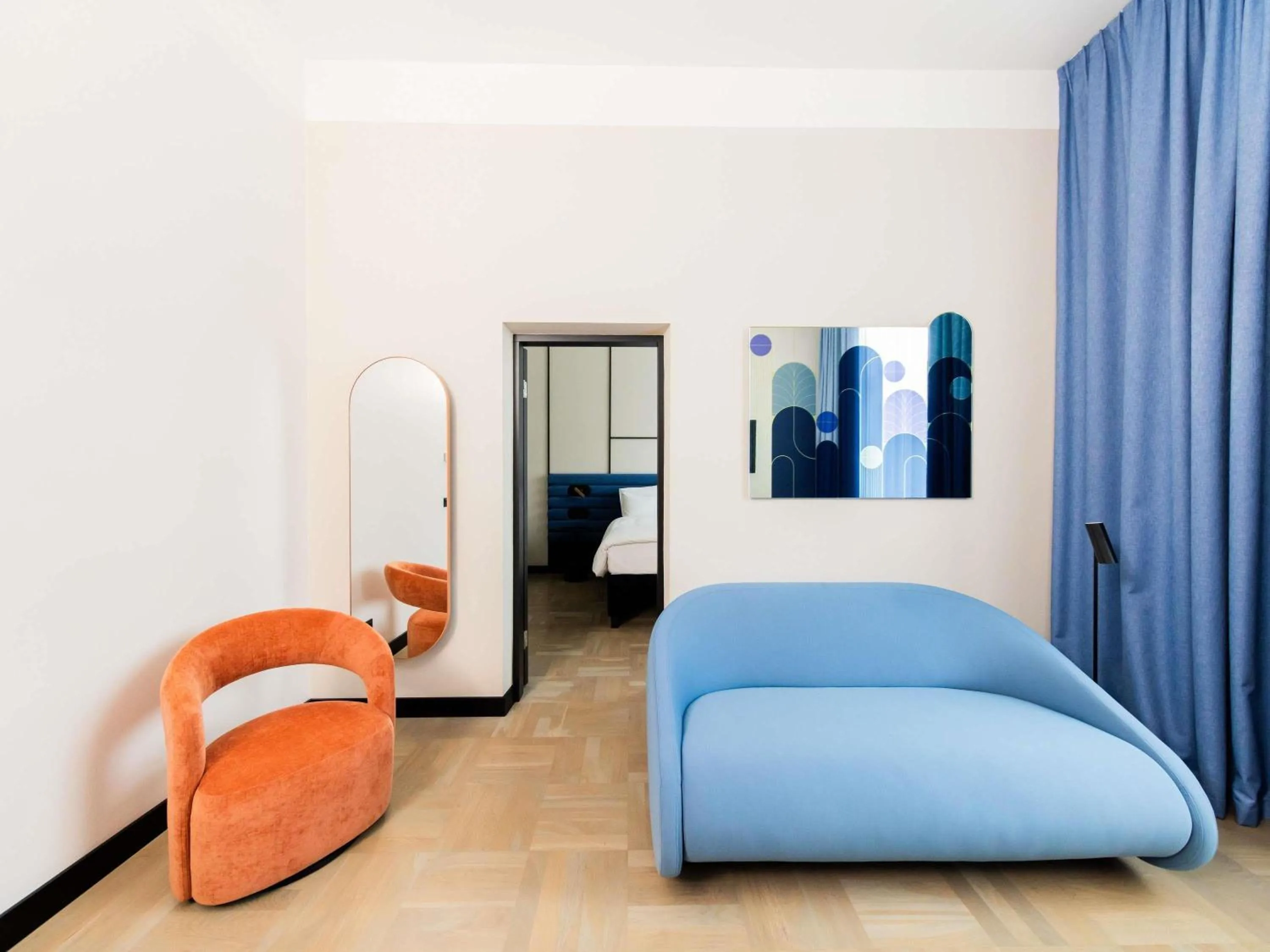 Bedroom, Bed in TRIBE Riga City Centre