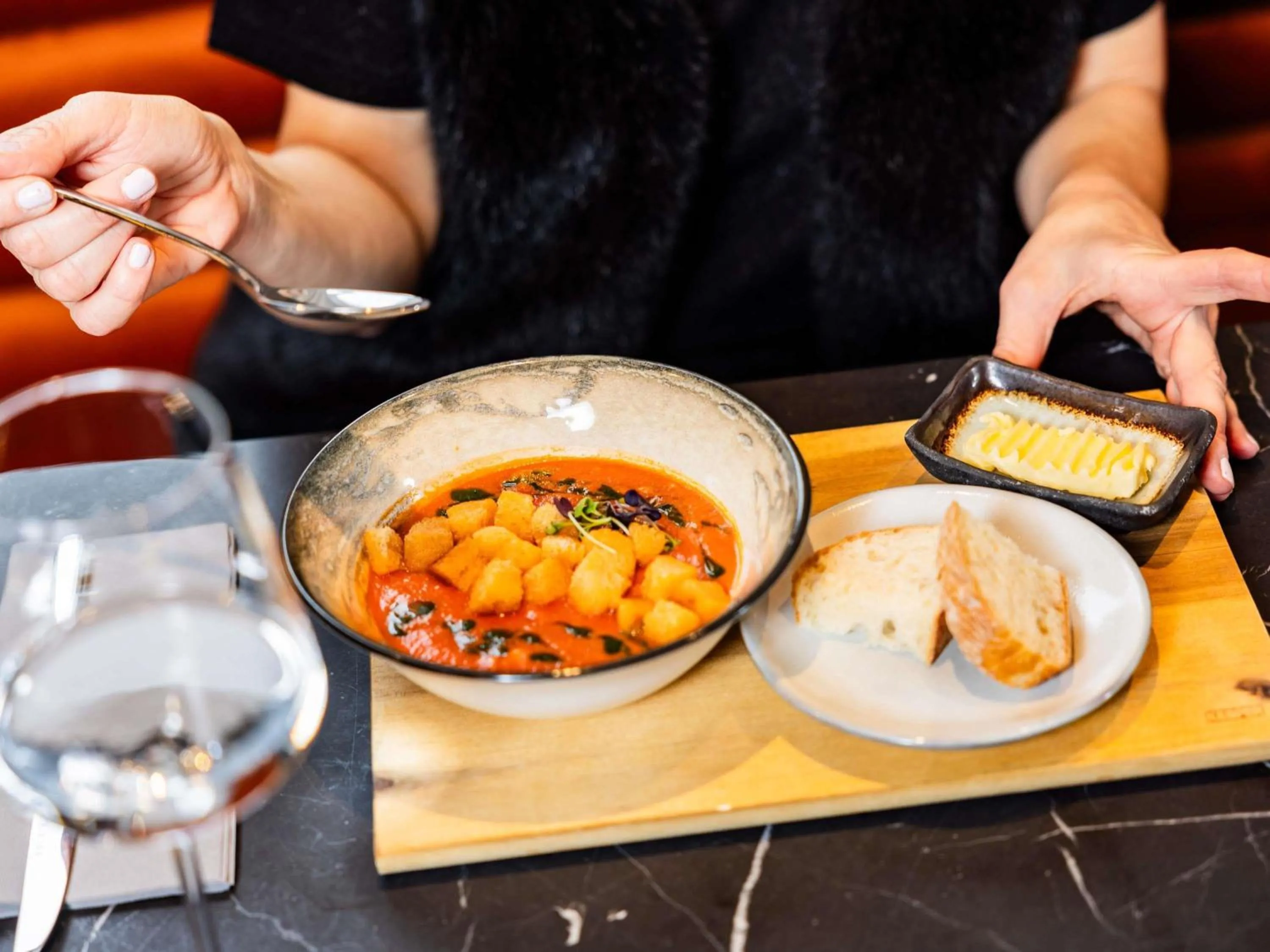 Restaurant/places to eat in TRIBE Riga City Centre