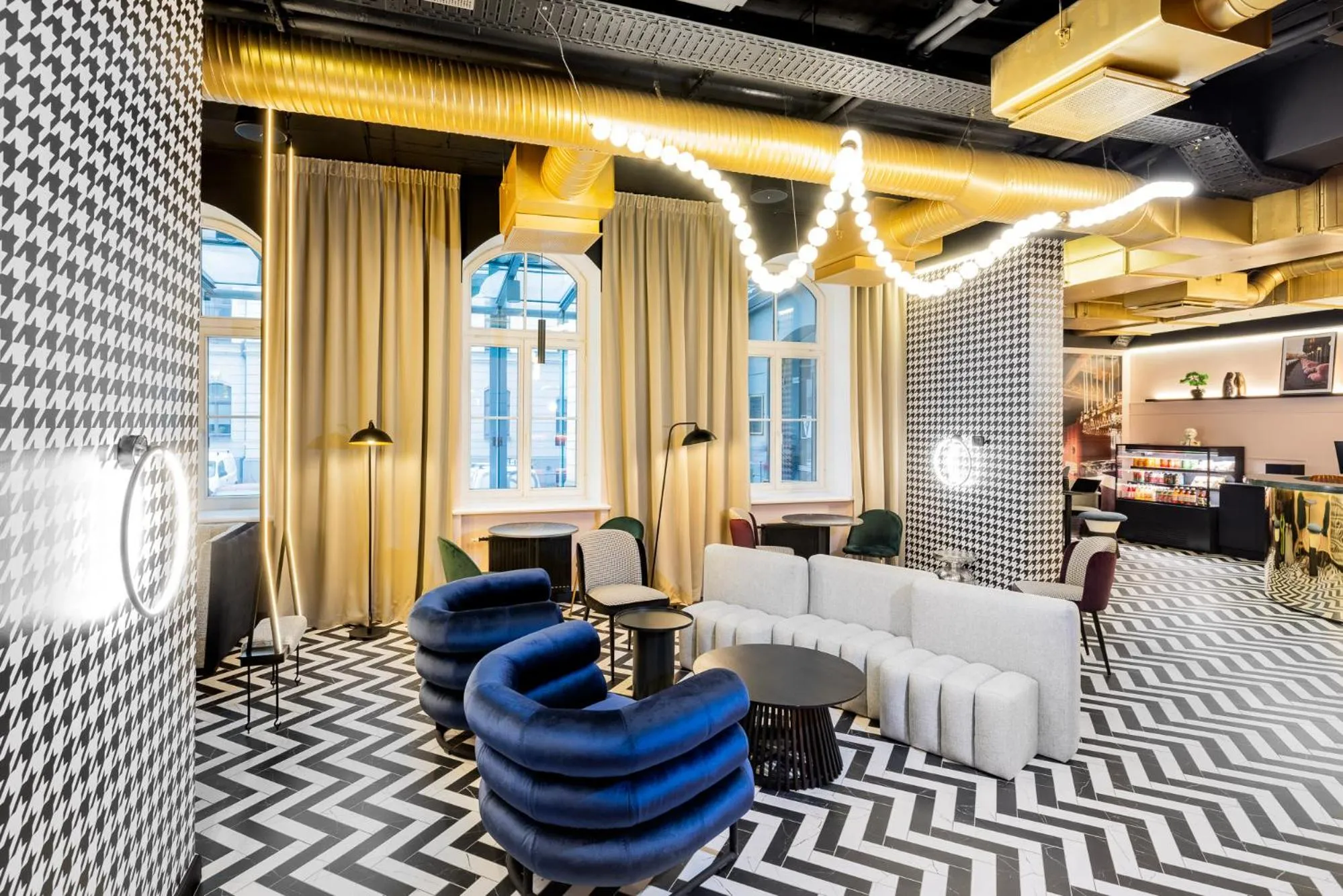 Lobby or reception in TRIBE Riga City Centre