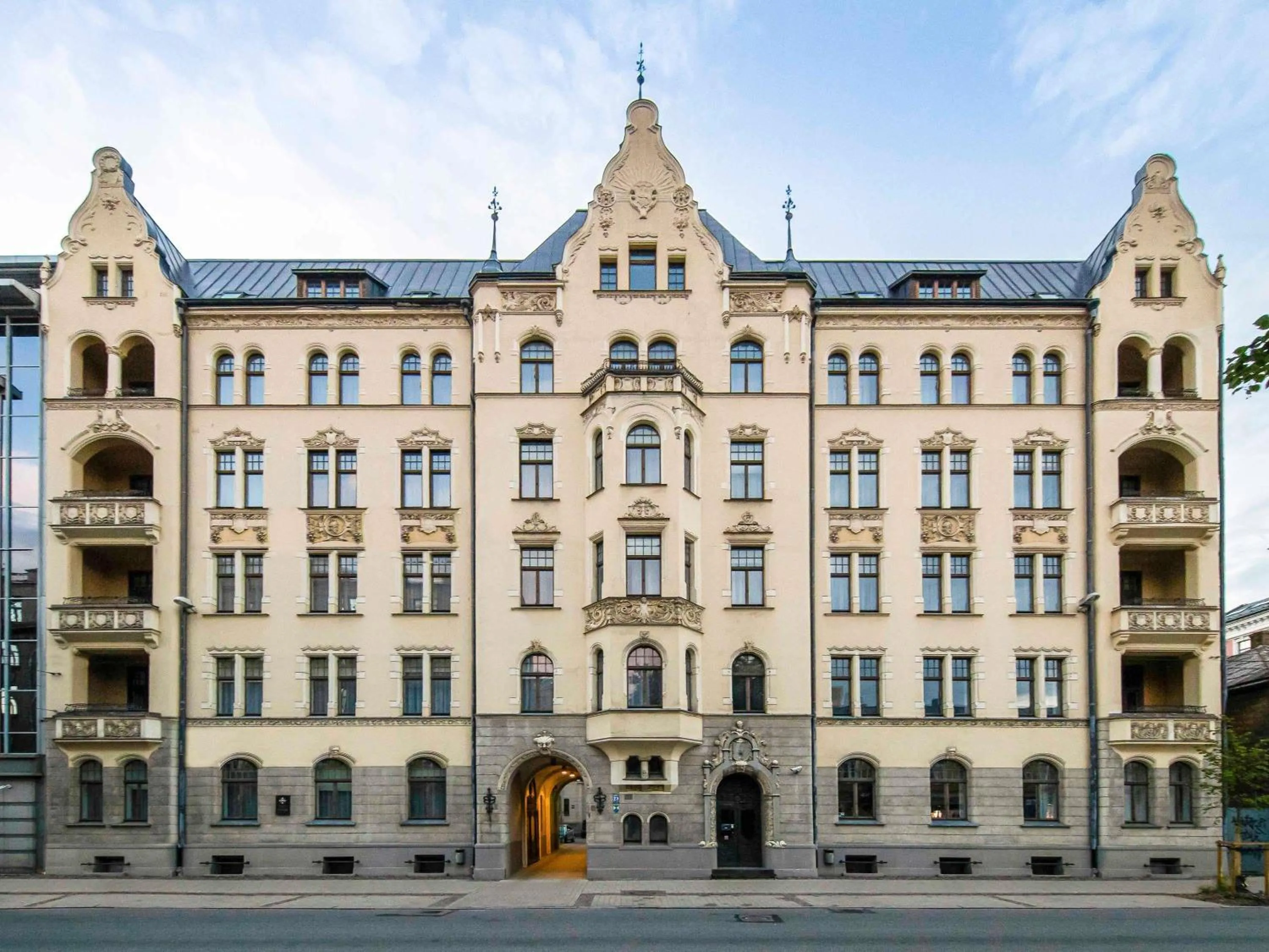 Property building in TRIBE Riga City Centre