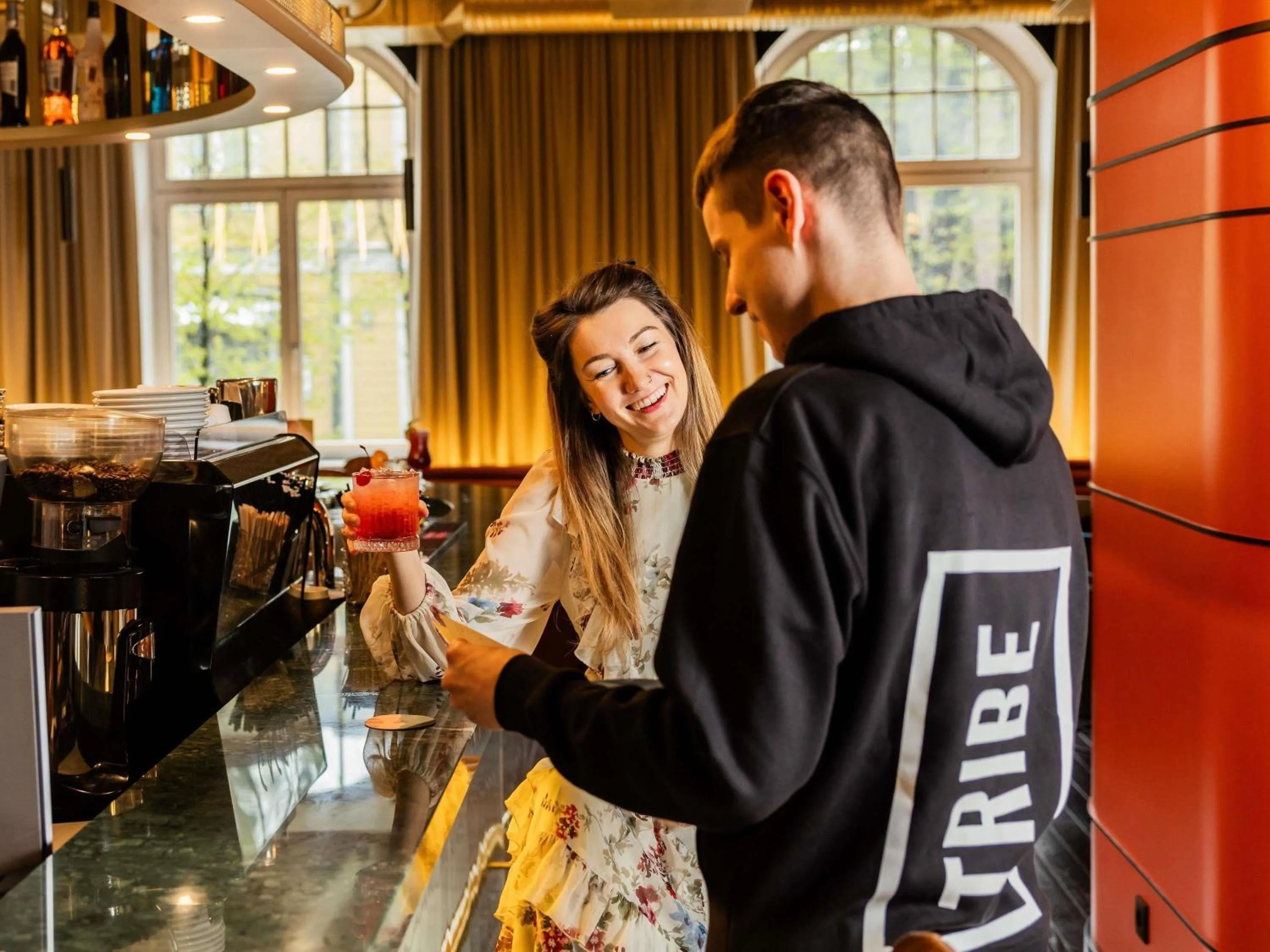 Lounge or bar in TRIBE Riga City Centre