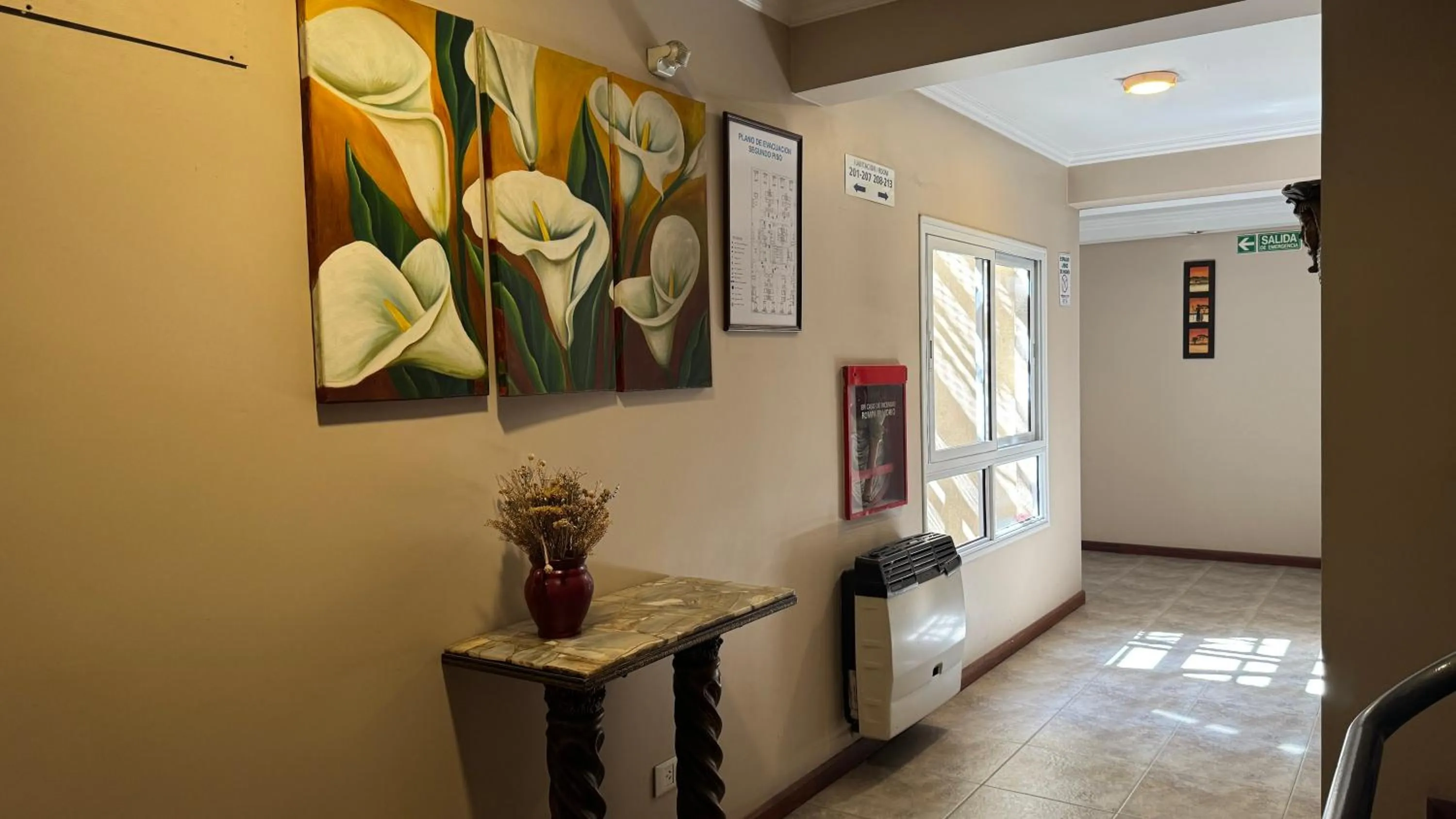 On site in Wilson Hotel