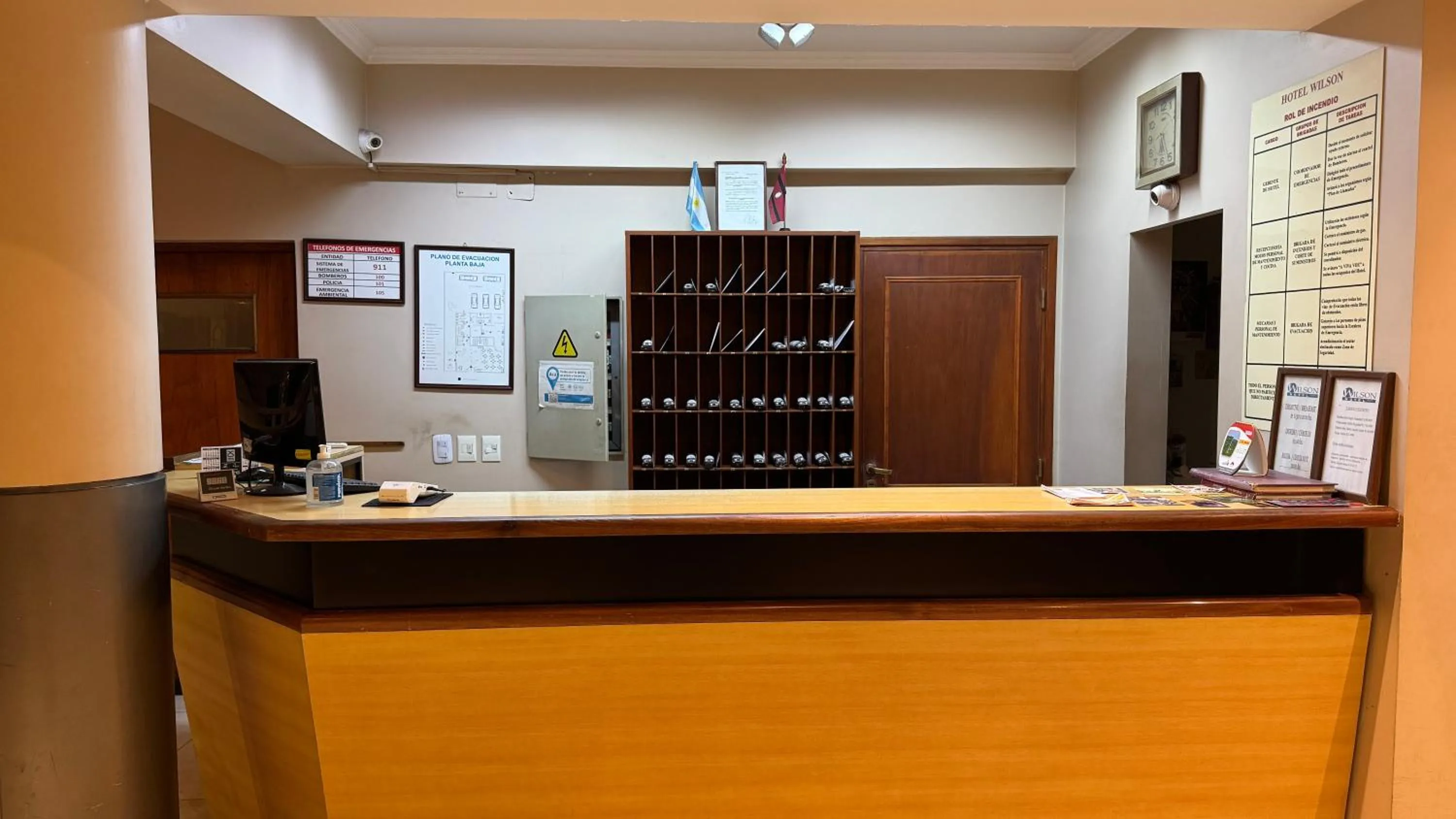 Lobby or reception in Wilson Hotel