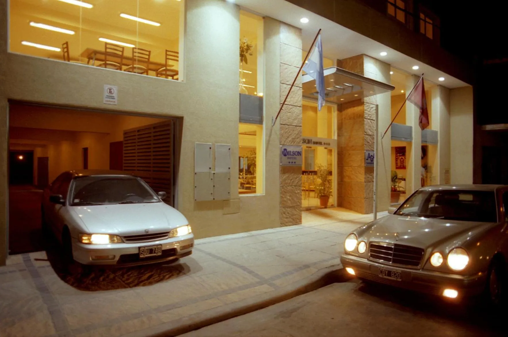 Facade/entrance in Wilson Hotel