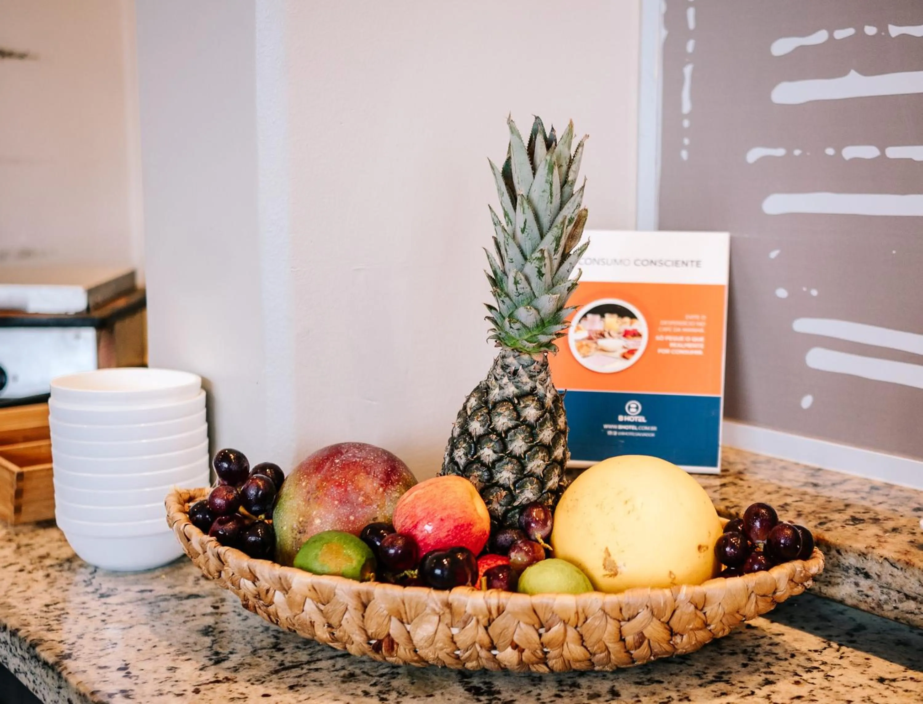 Food close-up in B Hotel Salvador