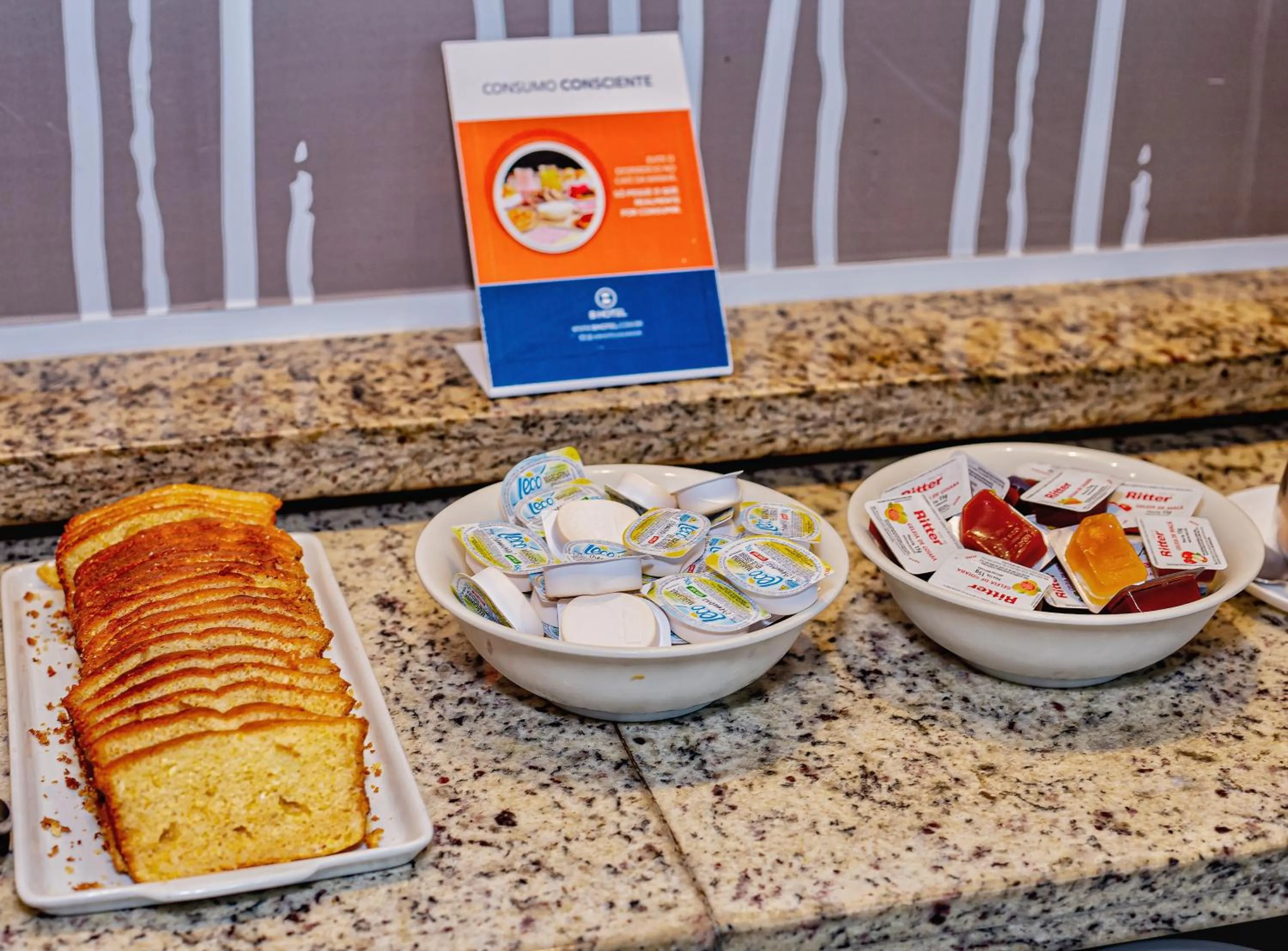 Food and drinks in B Hotel Salvador