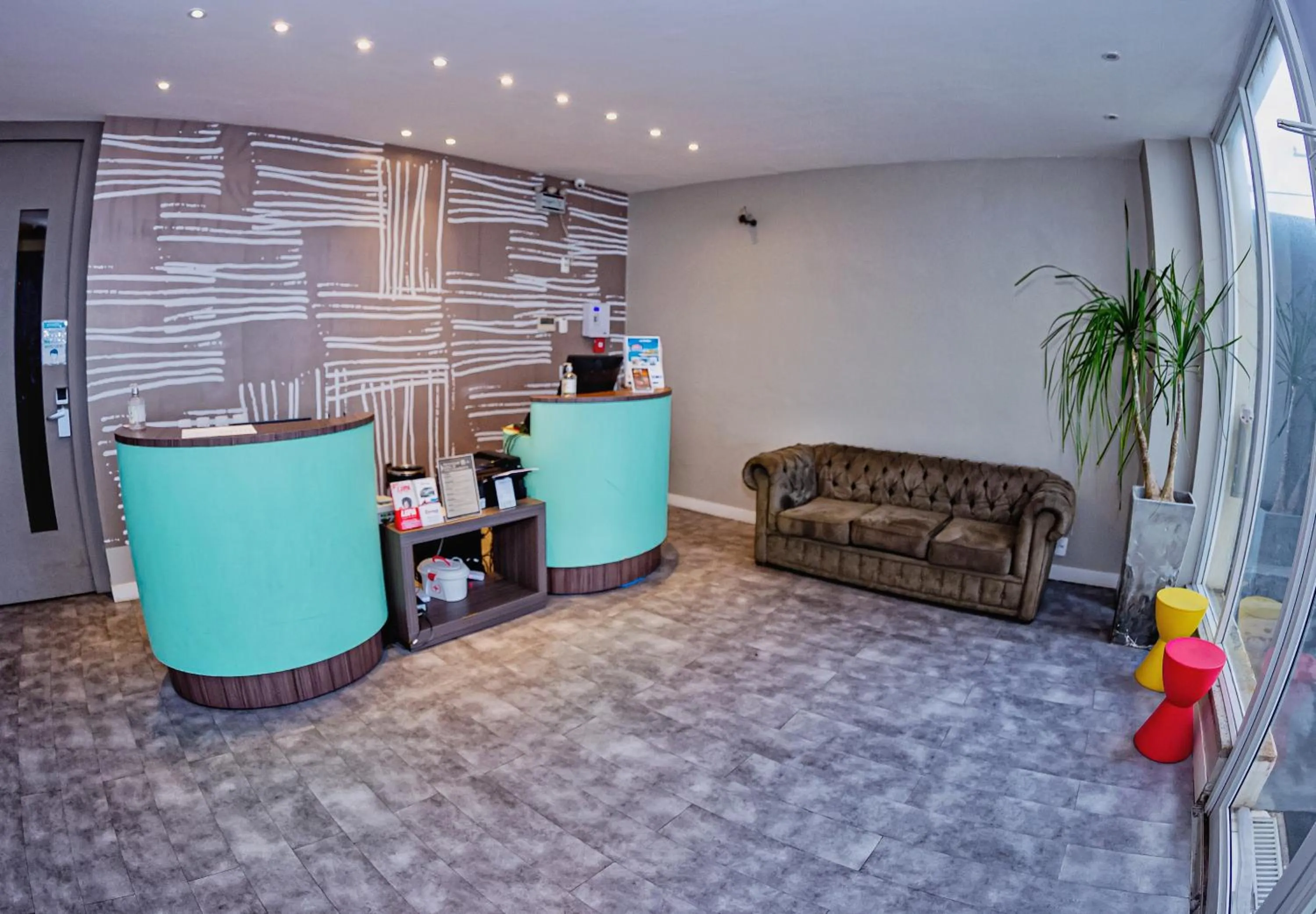 Lobby or reception in B Hotel Salvador