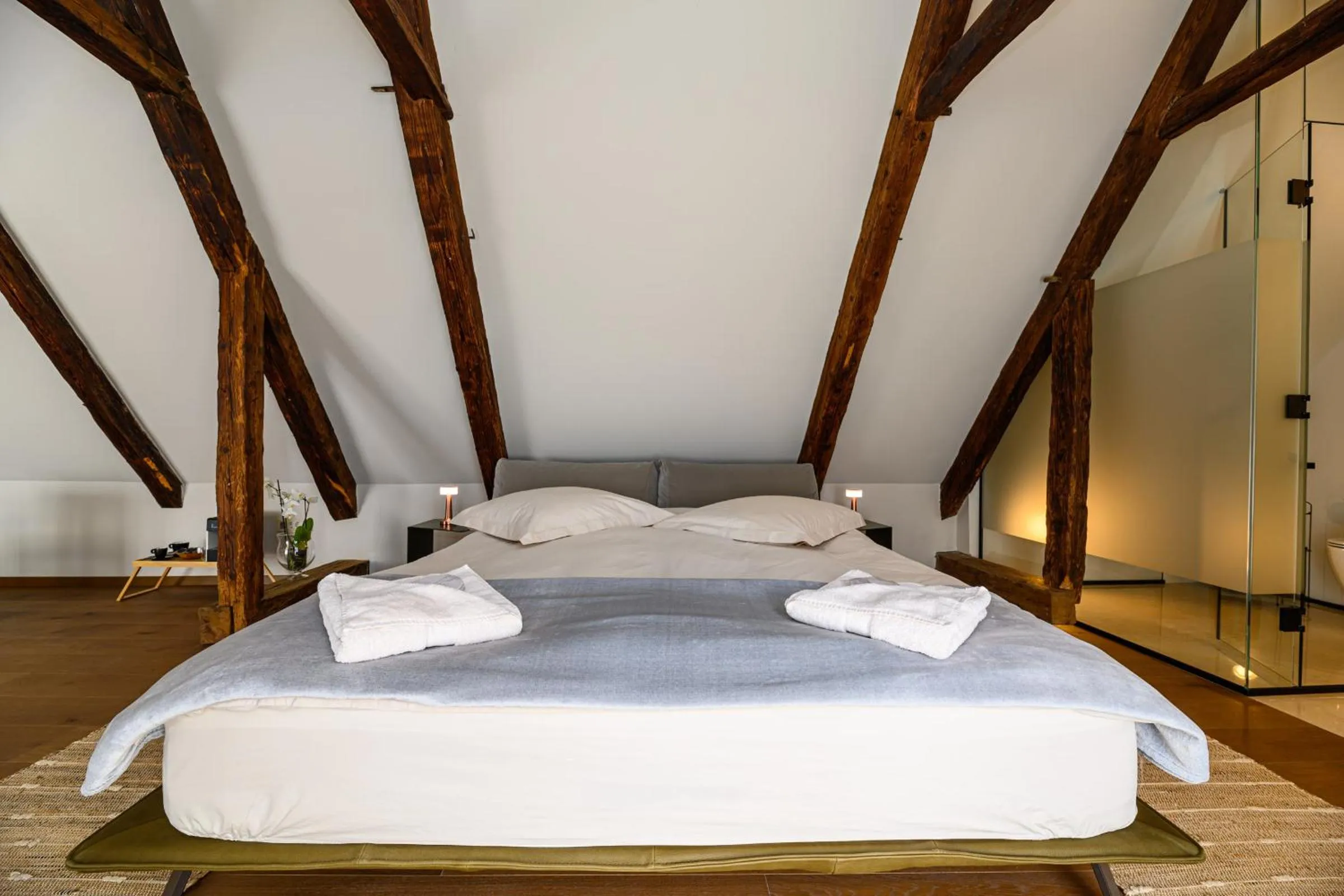 Bed in Casa Albert Boutique & Restaurant