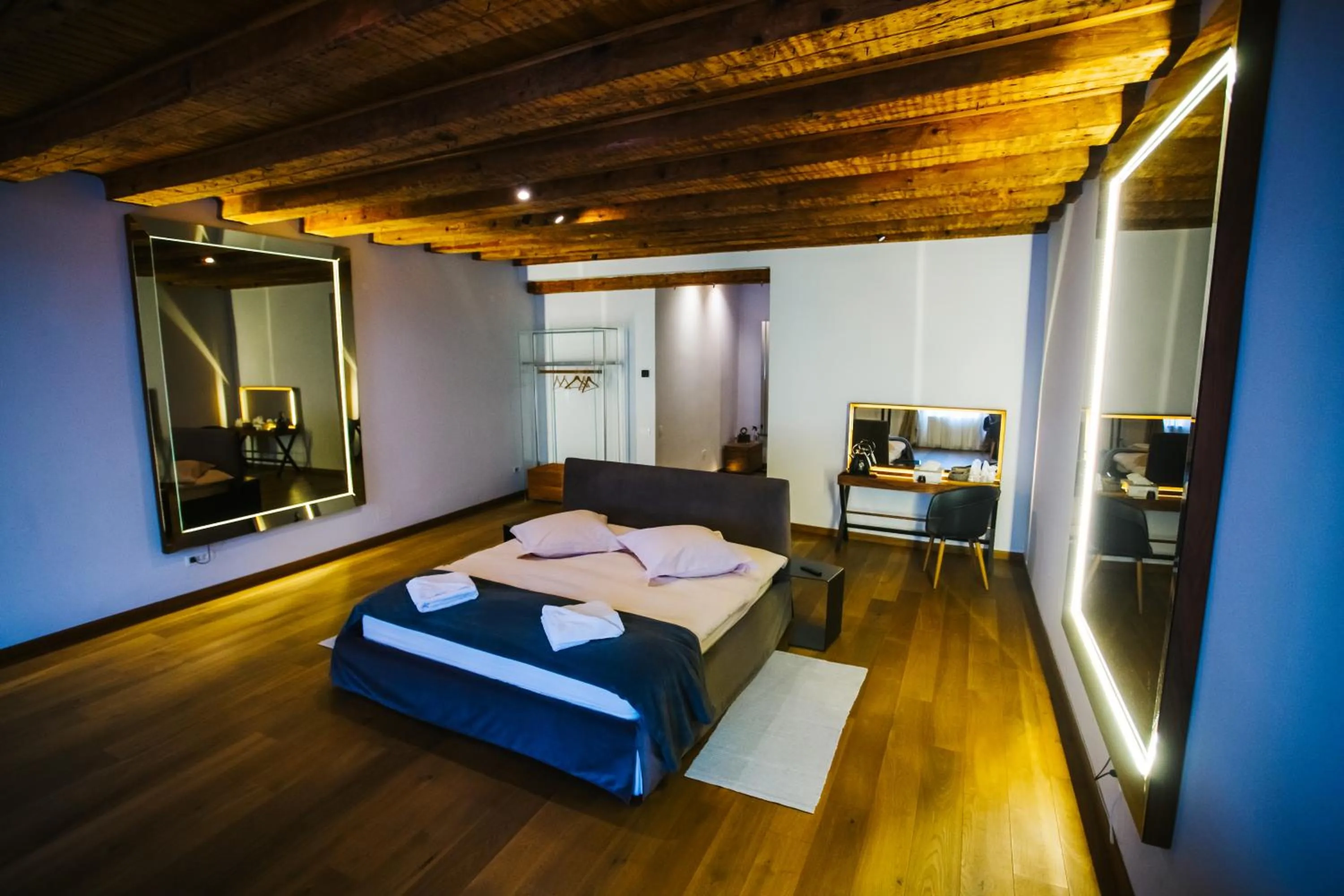 Bed in Casa Albert Boutique & Restaurant