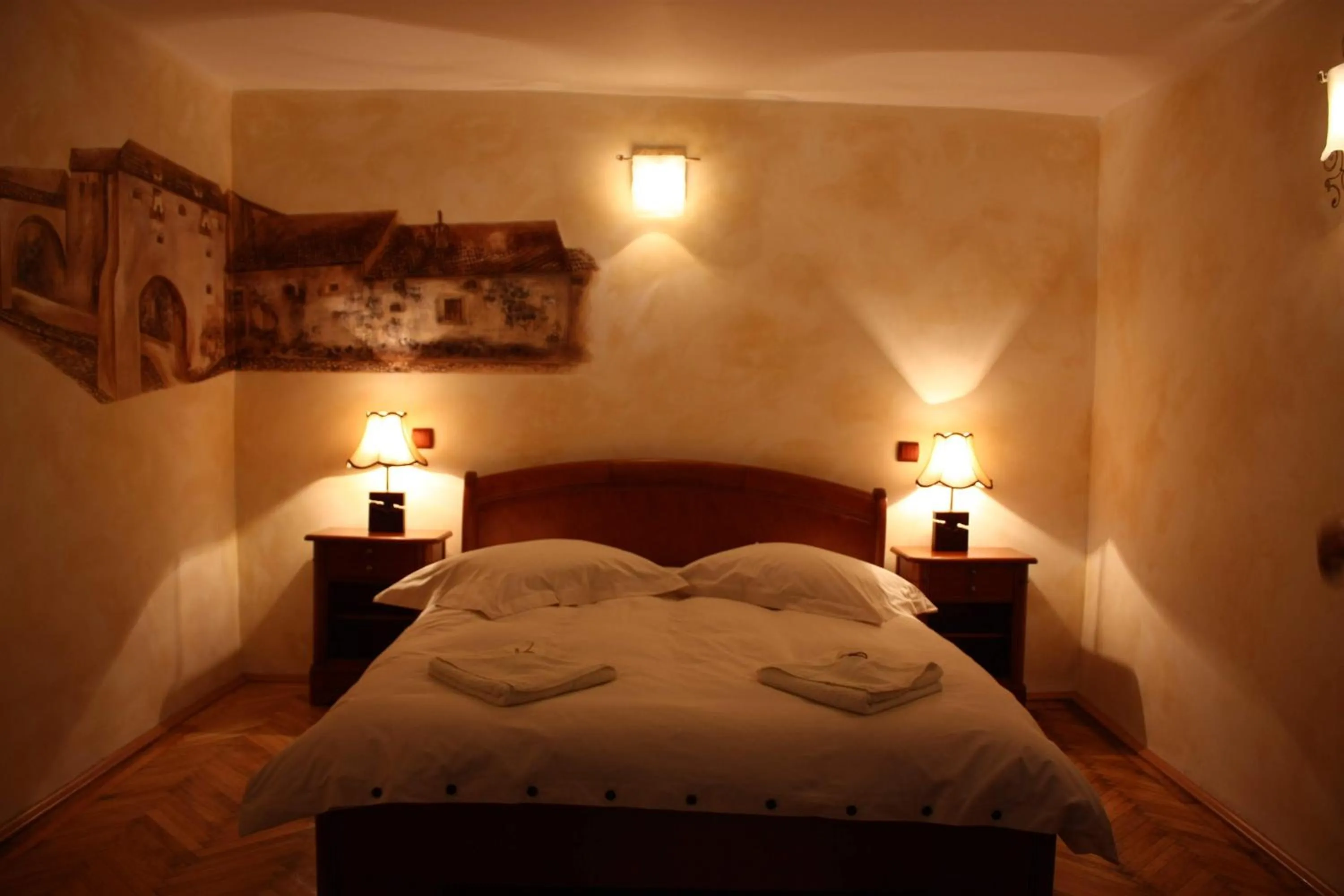 Bed in Casa Albert Boutique & Restaurant