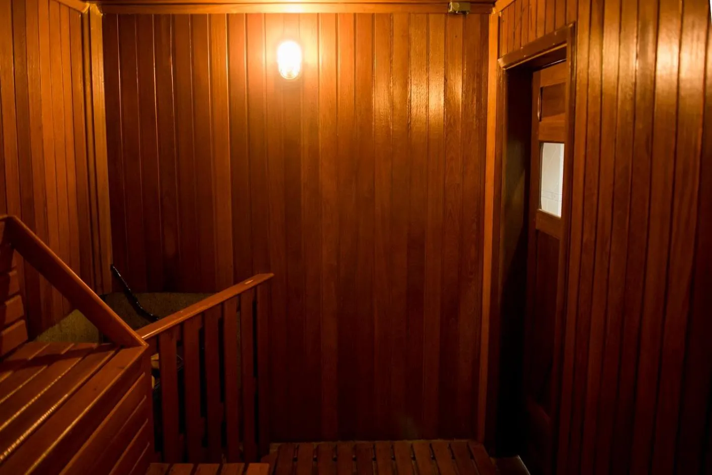 Sauna in HANNA San Diego Apart Hotel