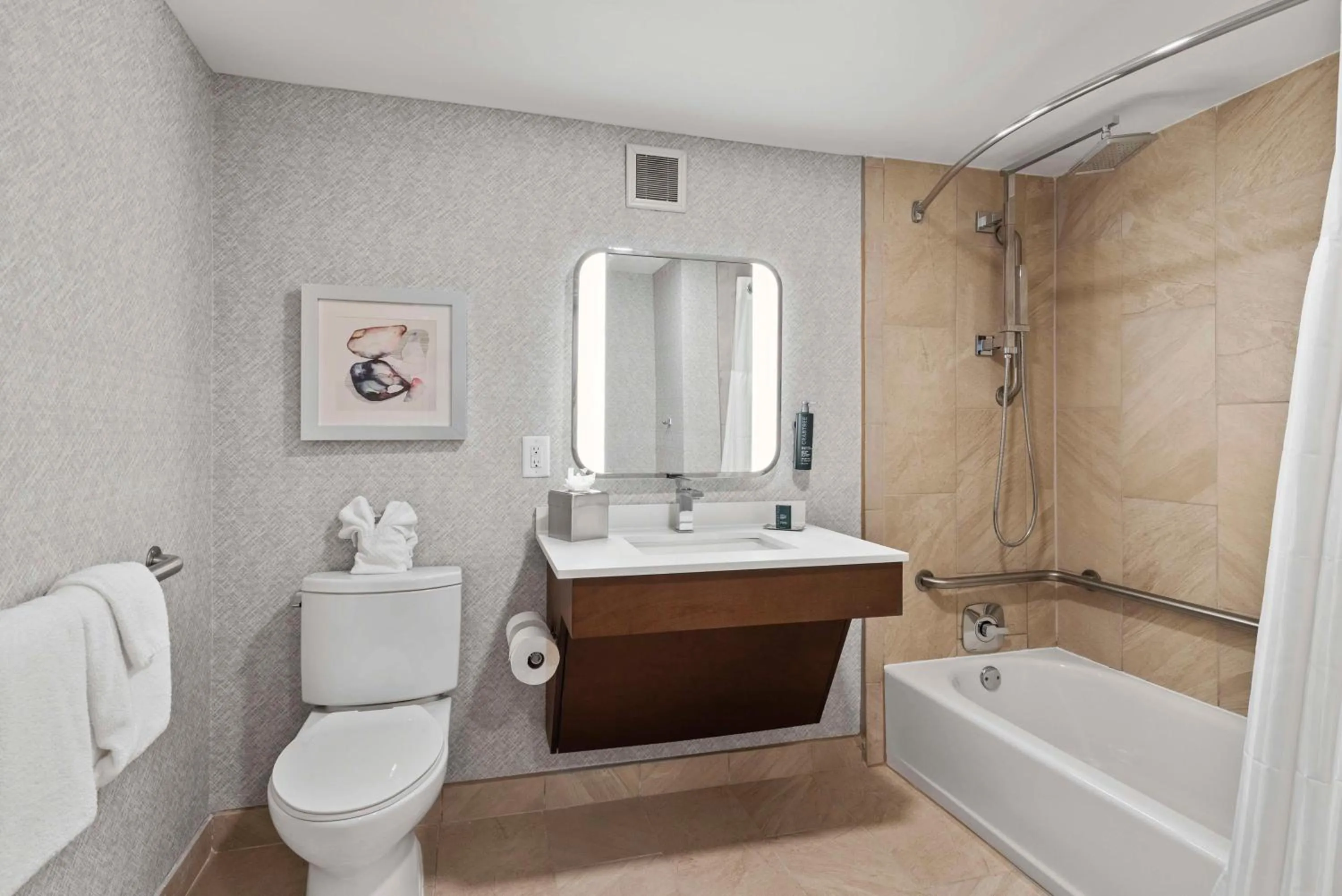 Bathroom in DoubleTree by Hilton Columbus