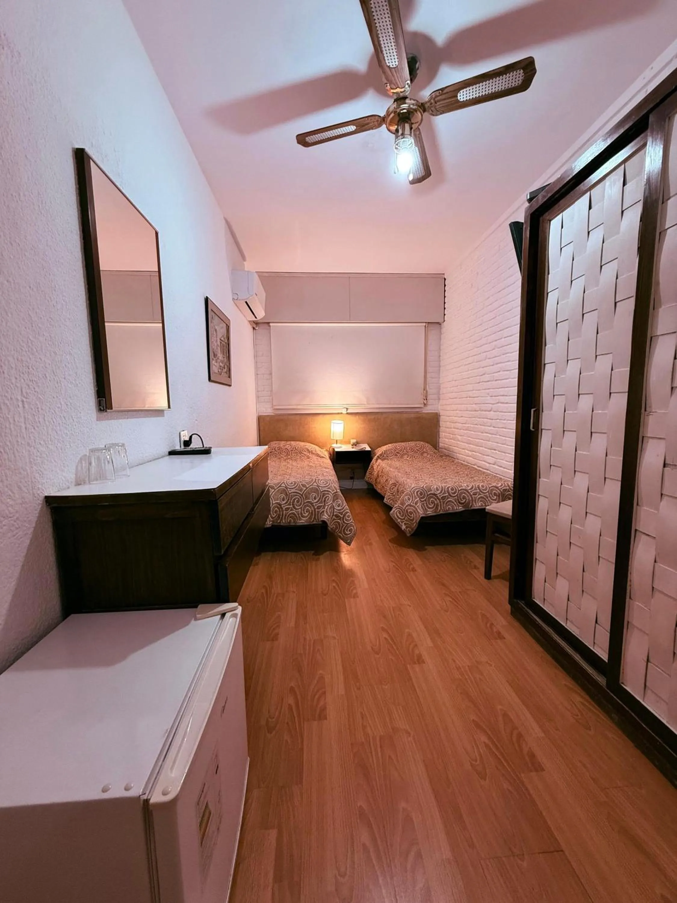 Bed in Punta del Este Shelton Hotel