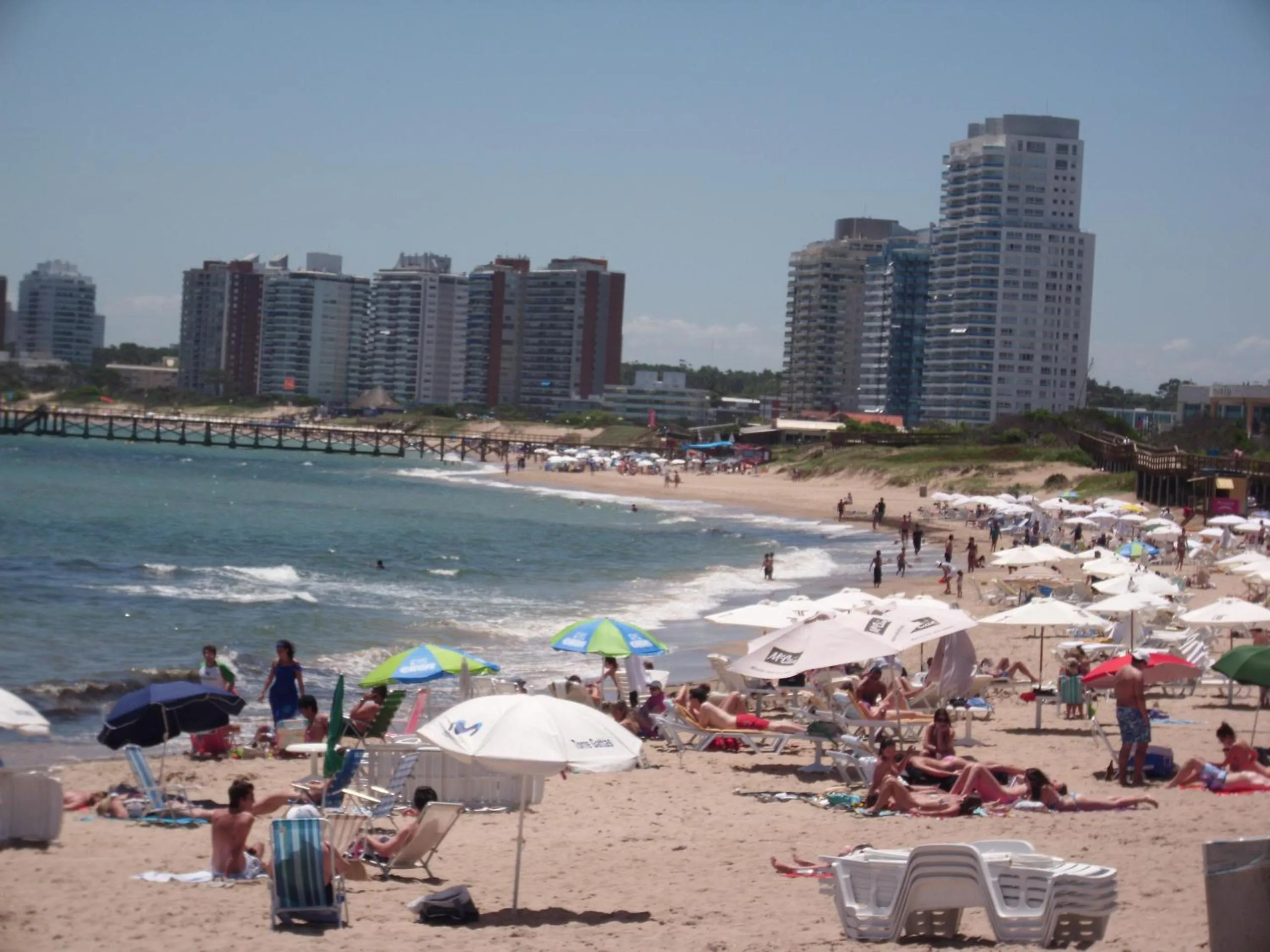 Beach in Punta del Este Shelton Hotel