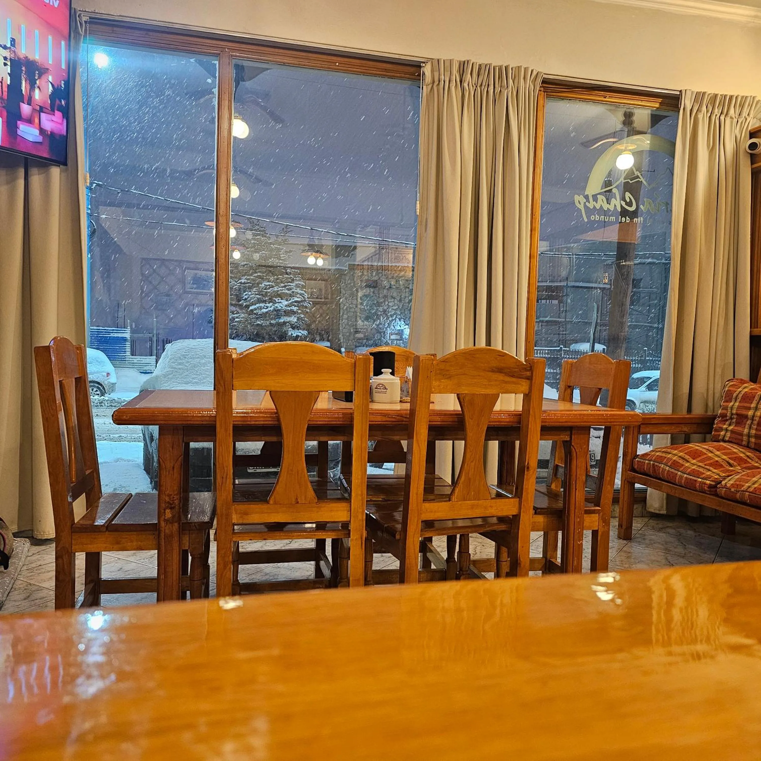 Breakfast in Hosteria Chalp