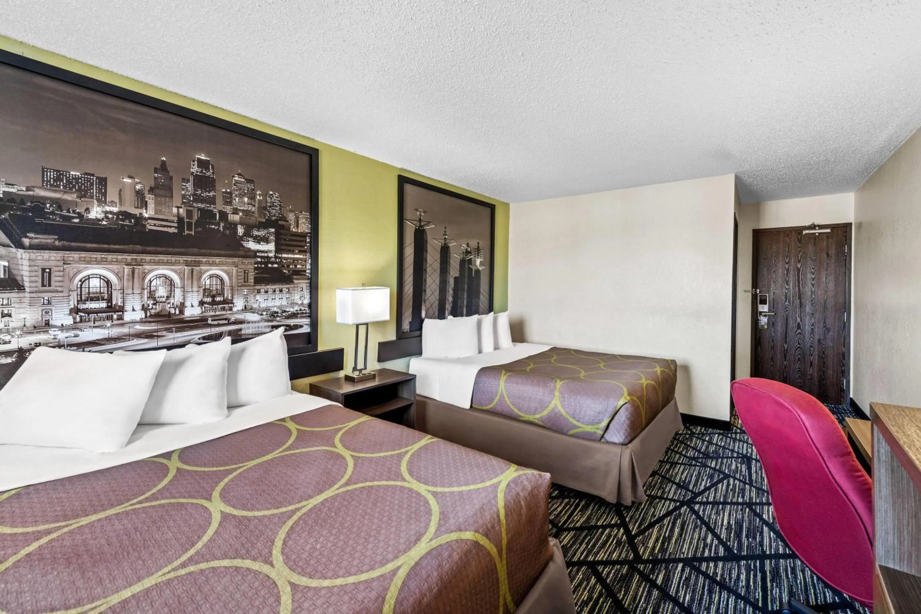 Bed in Super 8 by Wyndham Independence Kansas City