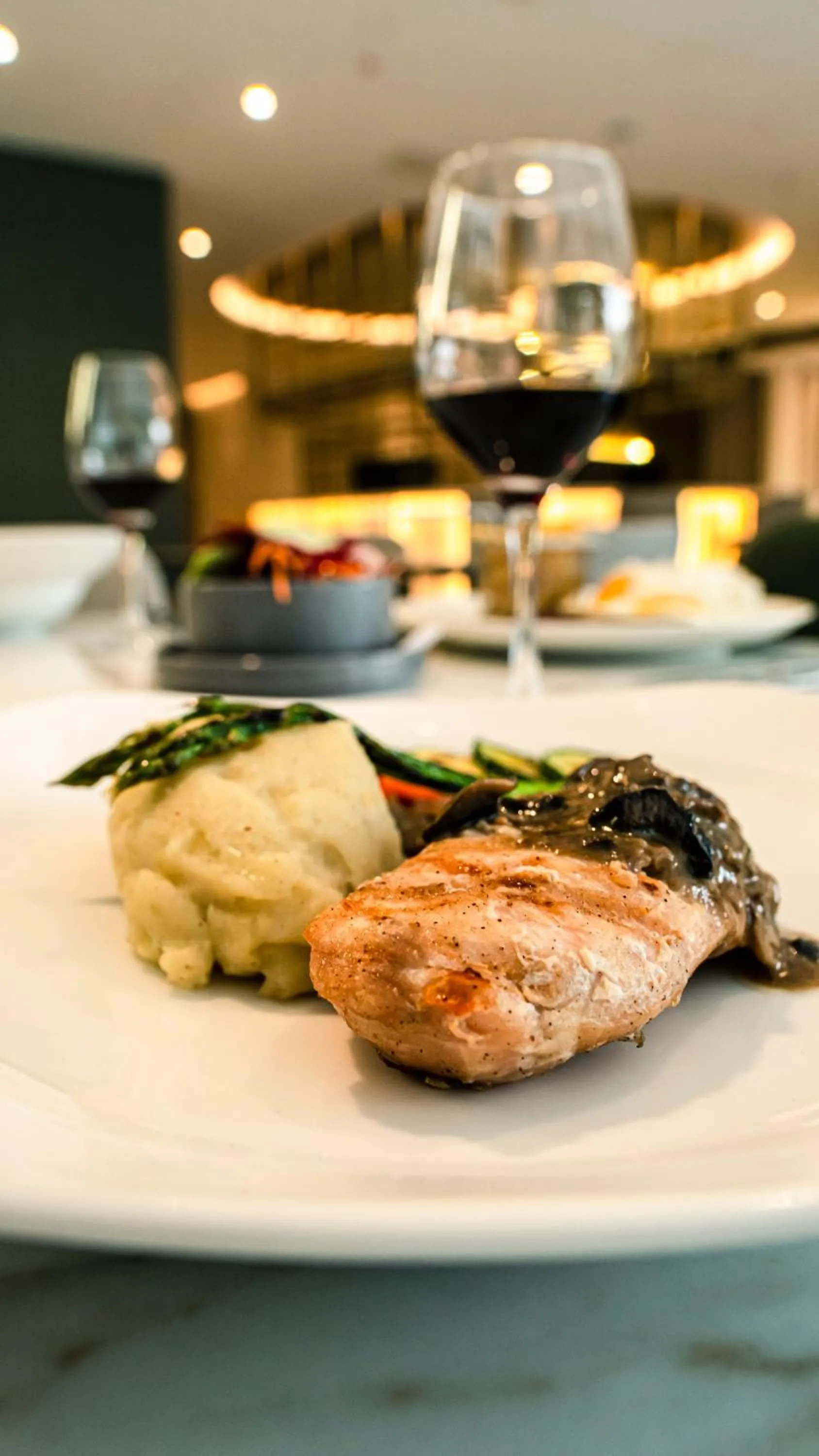 Food close-up in Le Parc Hotel, Beyond Stars