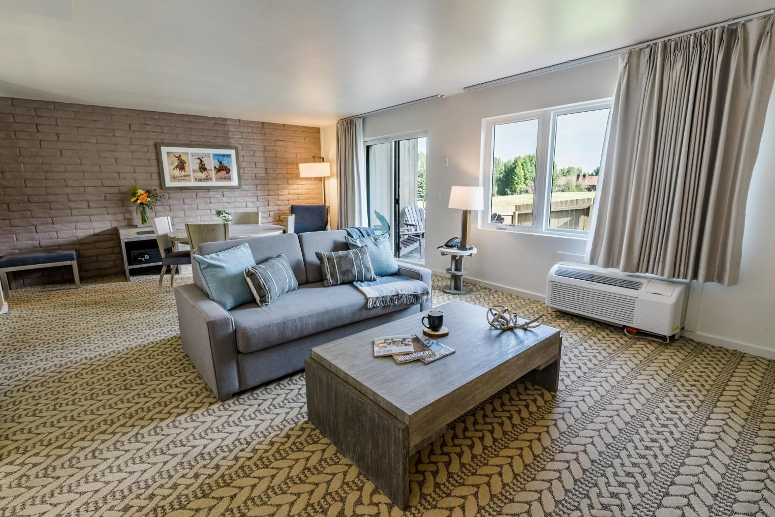 Living room in Snow King Resort