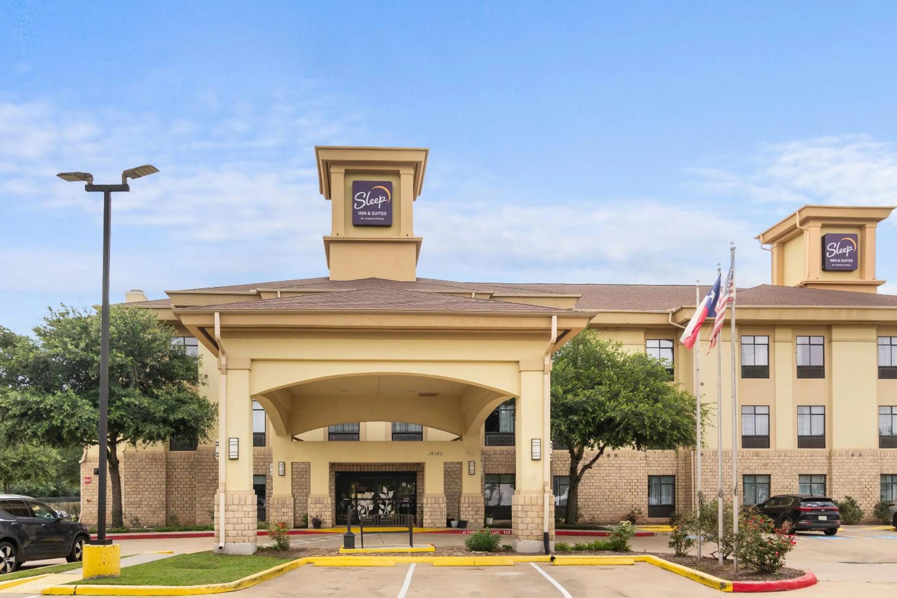 Property building in Sleep Inn & Suites Bush Intercontinental - IAH East