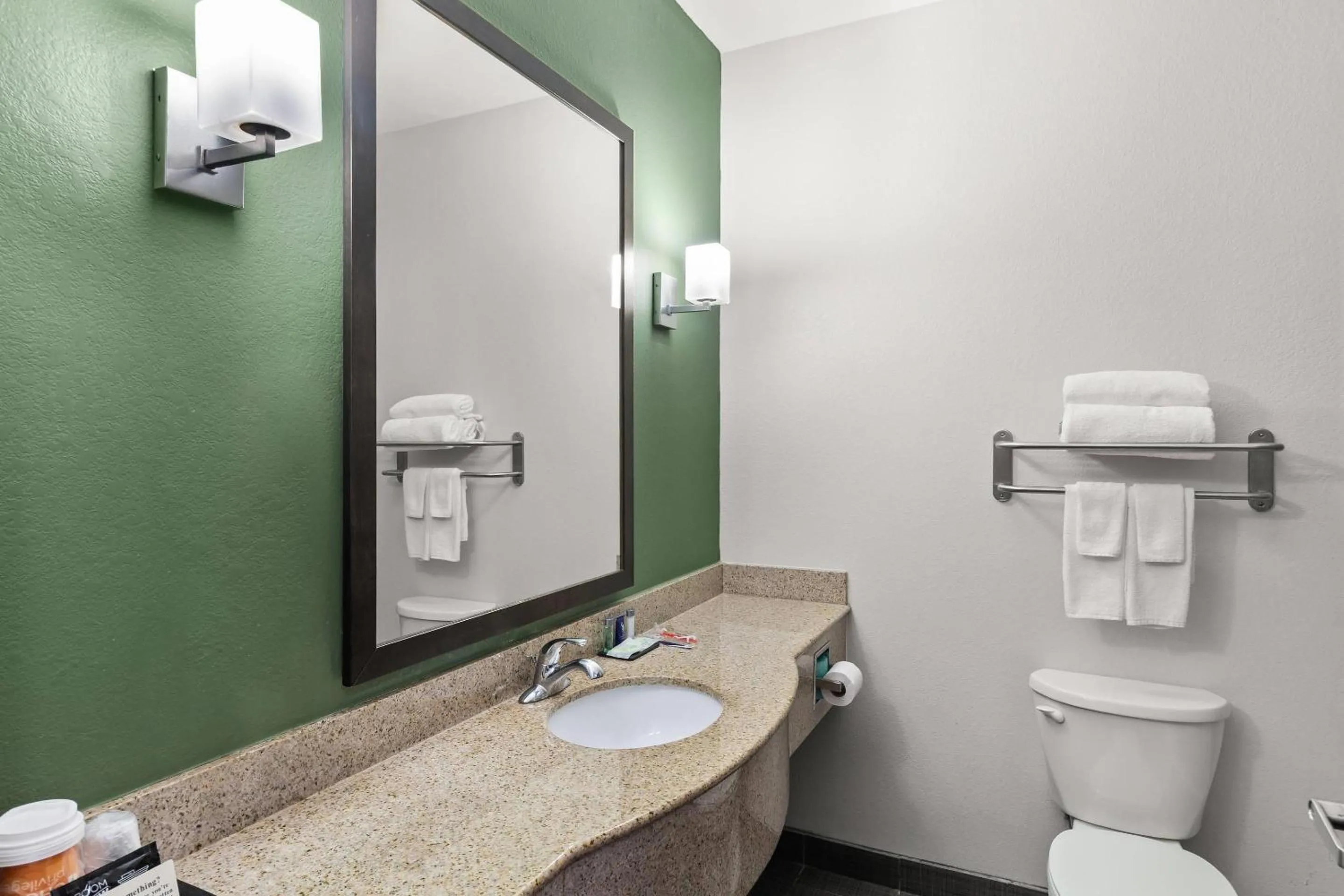 Bedroom in Sleep Inn & Suites Bush Intercontinental - IAH East