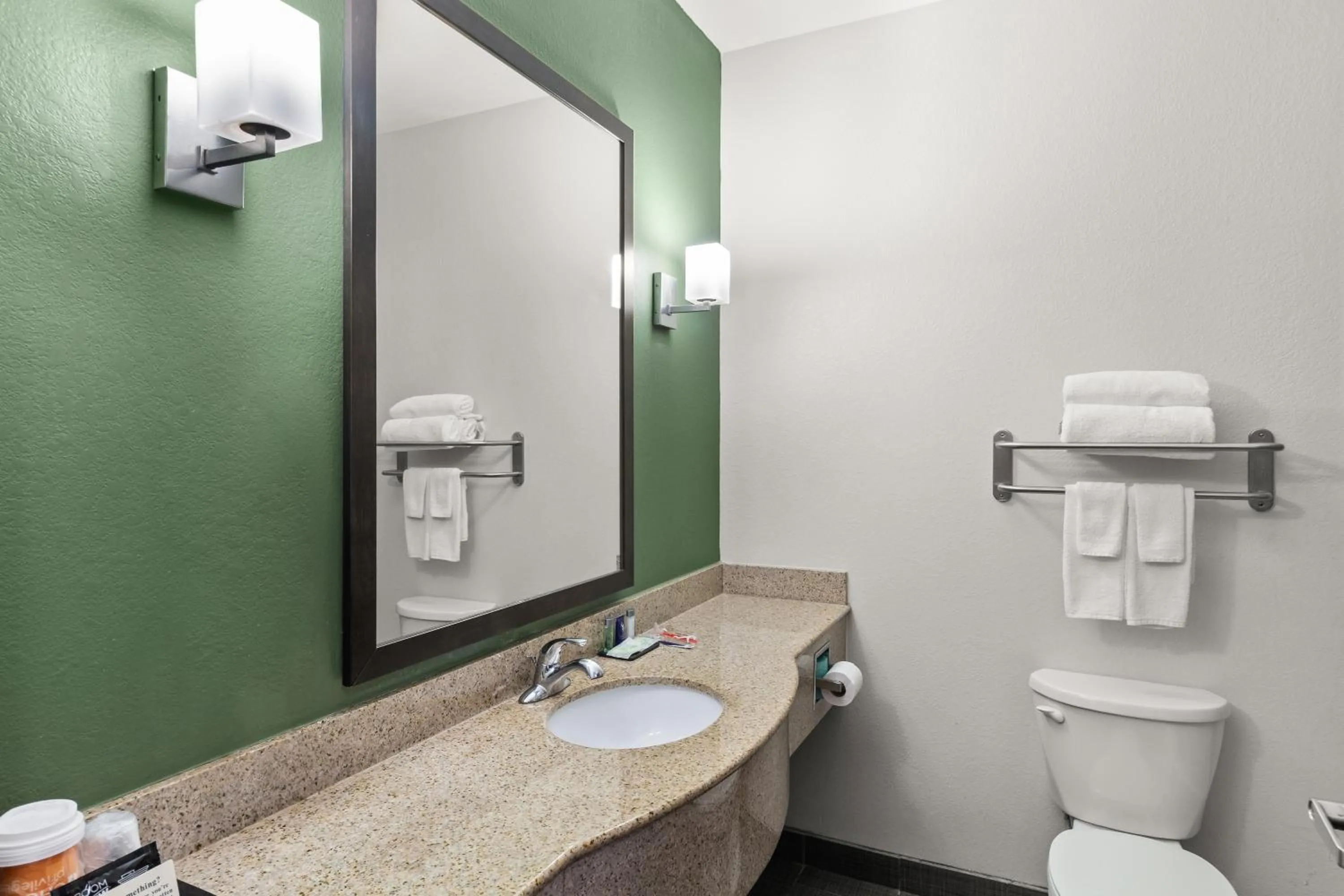 Toilet in Sleep Inn & Suites Bush Intercontinental - IAH East