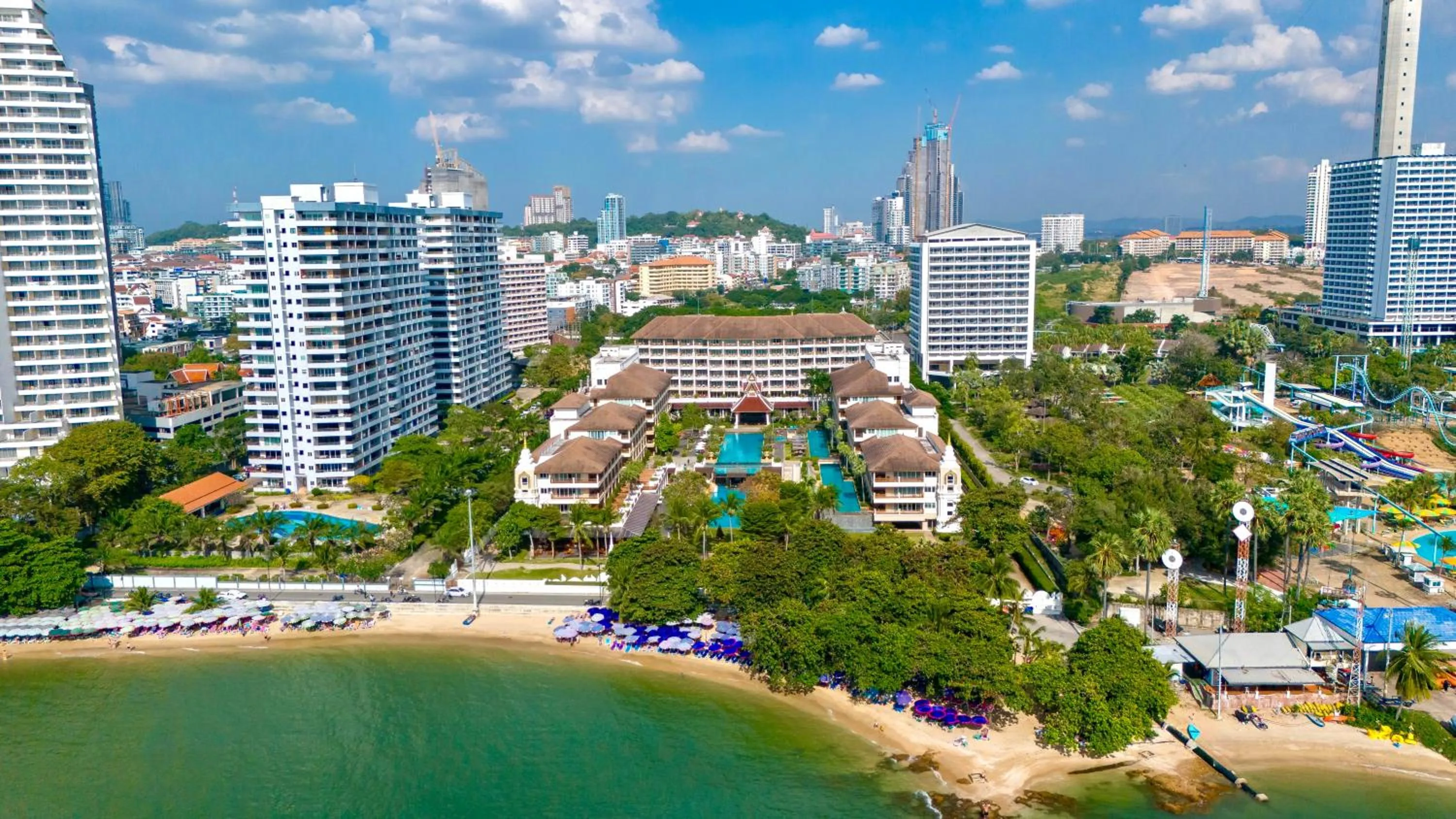 Bird's eye view in The Heritage Pattaya Beachfront Resort
