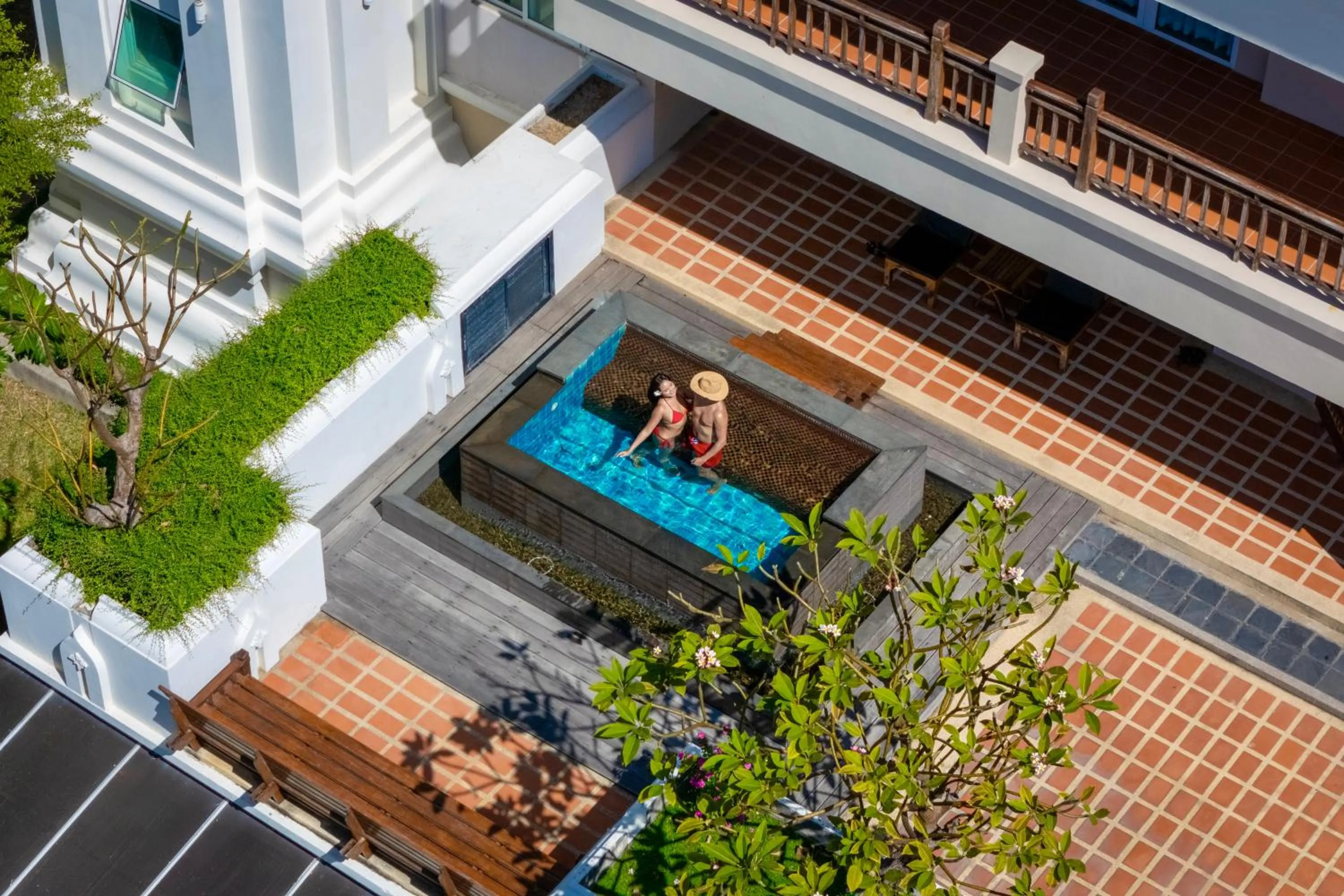 Swimming pool in The Heritage Pattaya Beachfront Resort