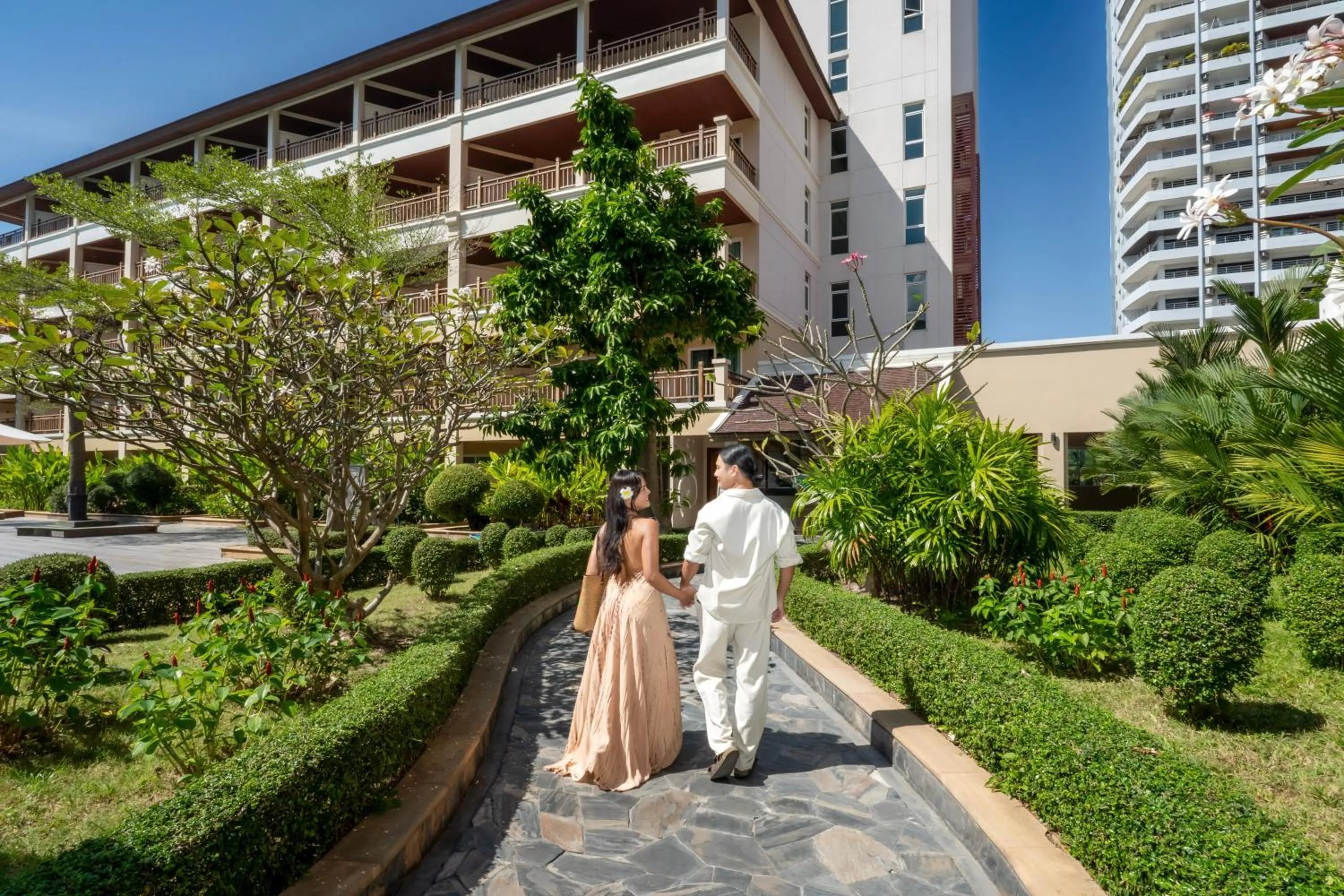 Garden in The Heritage Pattaya Beachfront Resort