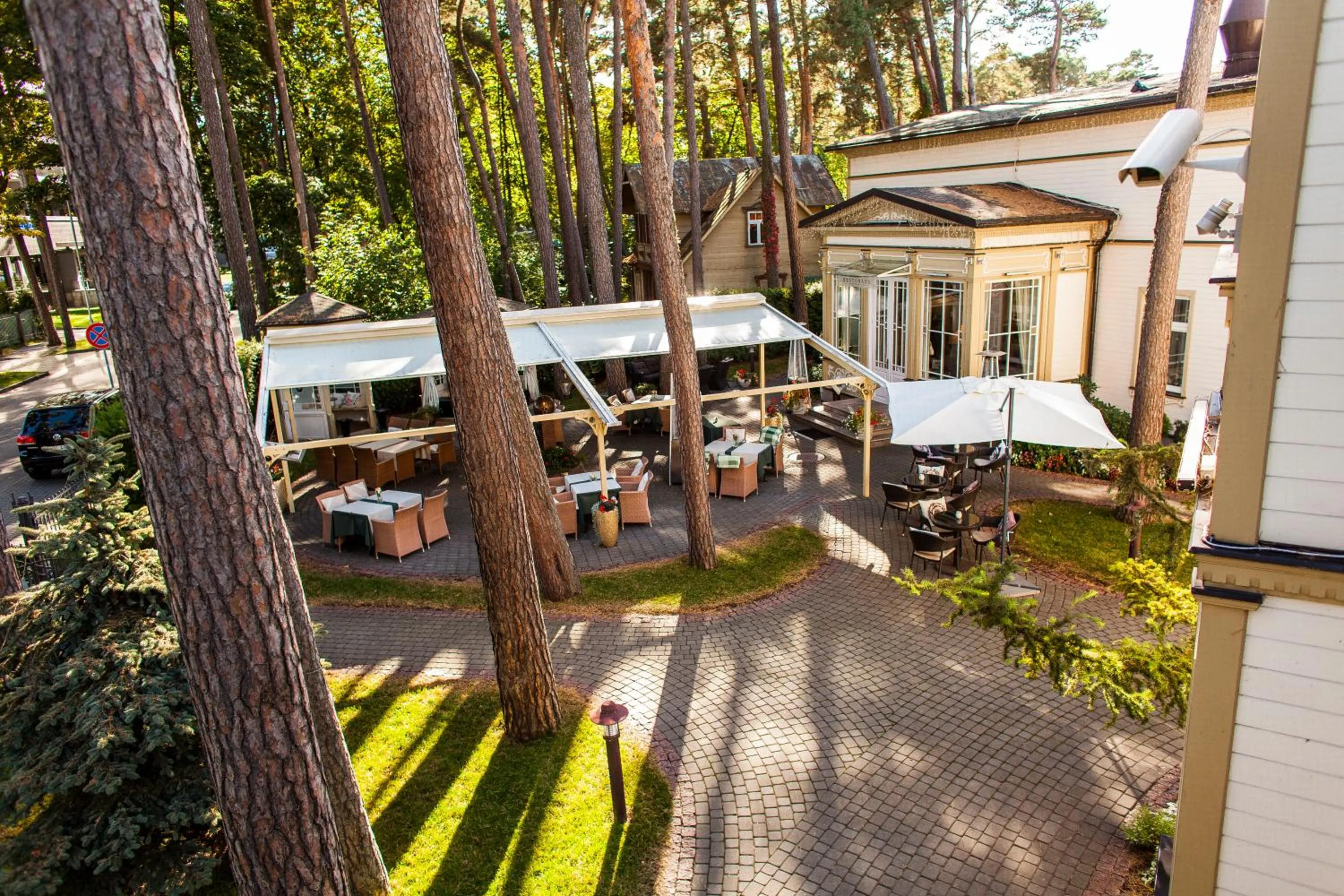 Garden view in TB Palace Hotel & SPA