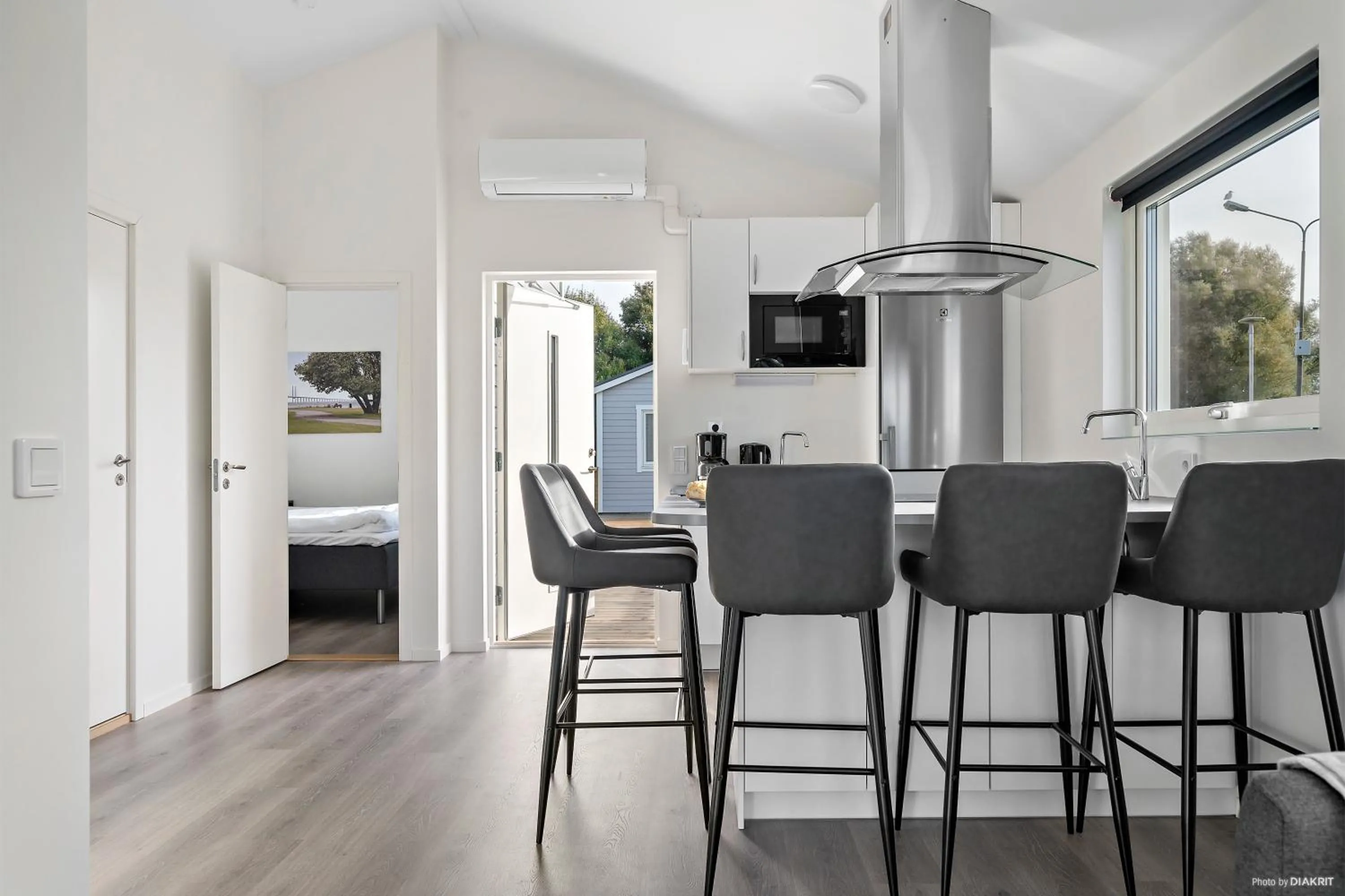 Dining area in First Camp Sibbarp-Malmö