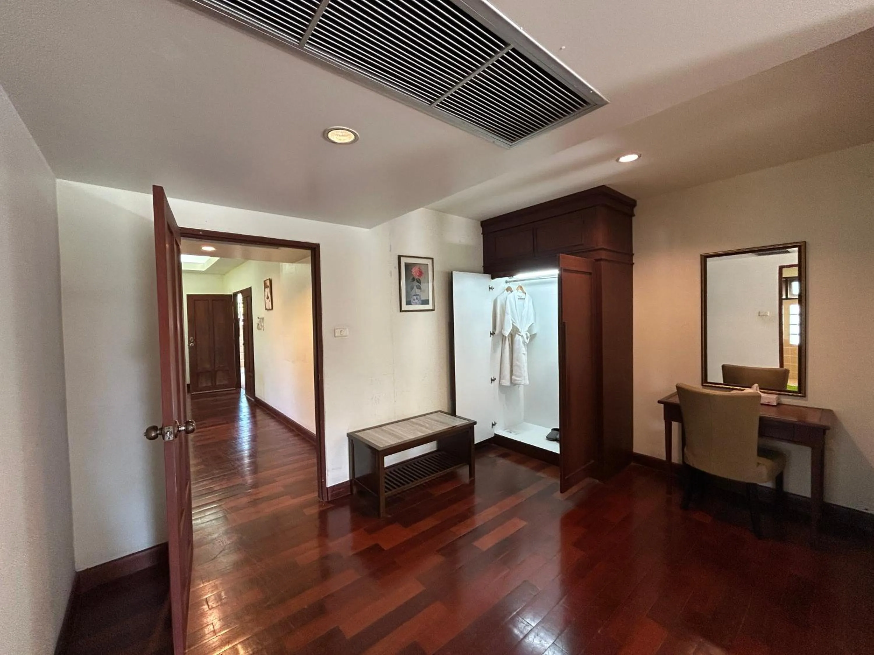 wardrobe in Teak Garden Resort, Chiang Rai