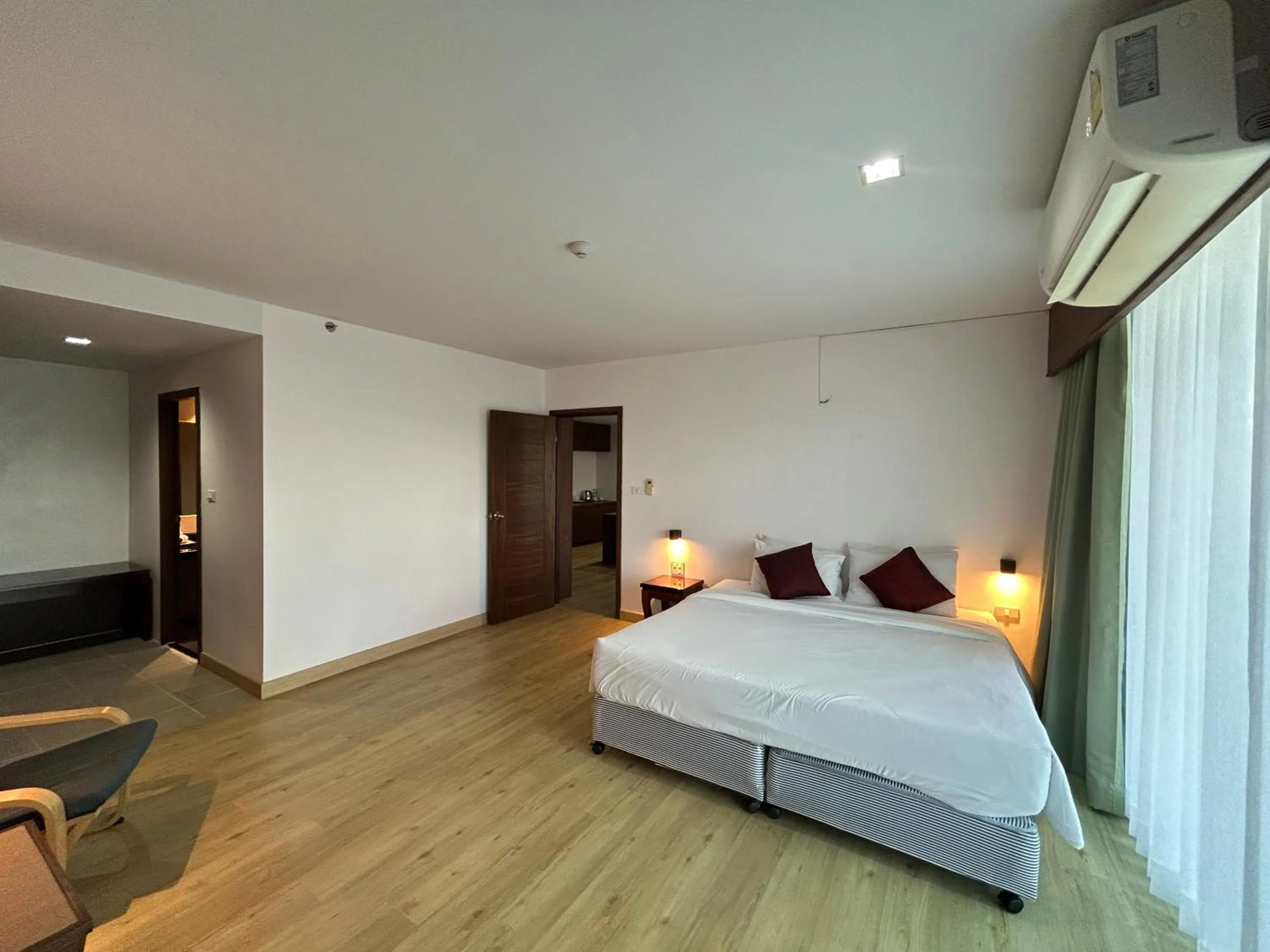 Bedroom, Bed in Teak Garden Resort, Chiang Rai