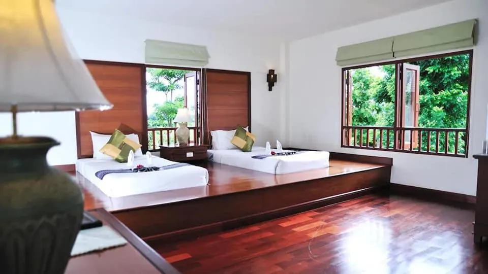 Deluxe Twin Room in Teak Garden Resort, Chiang Rai