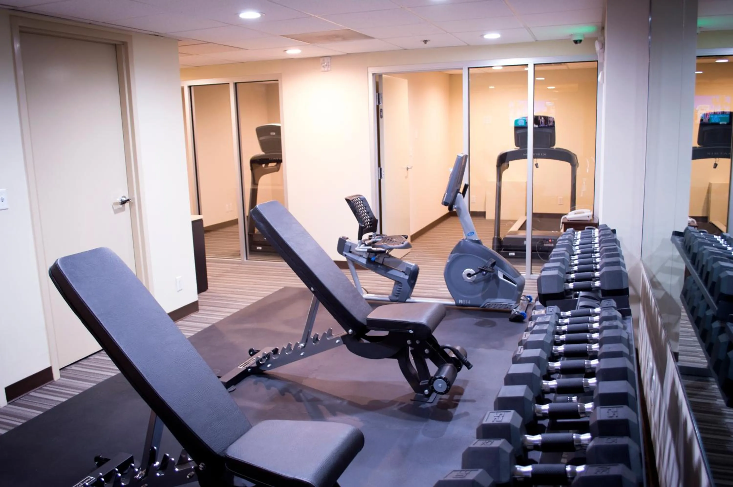 Fitness centre/facilities in Hotel Clariana