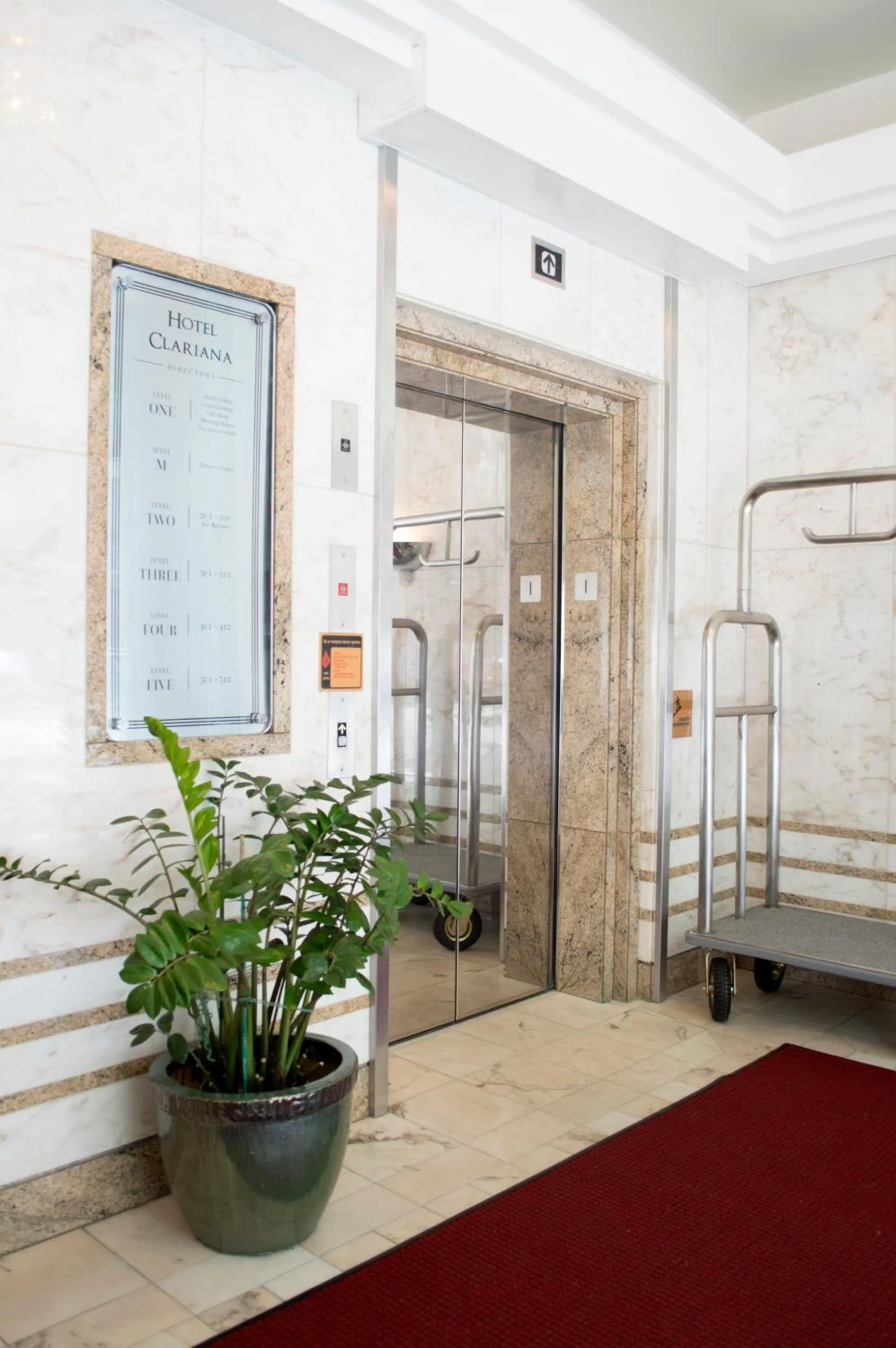 Area and facilities in Hotel Clariana