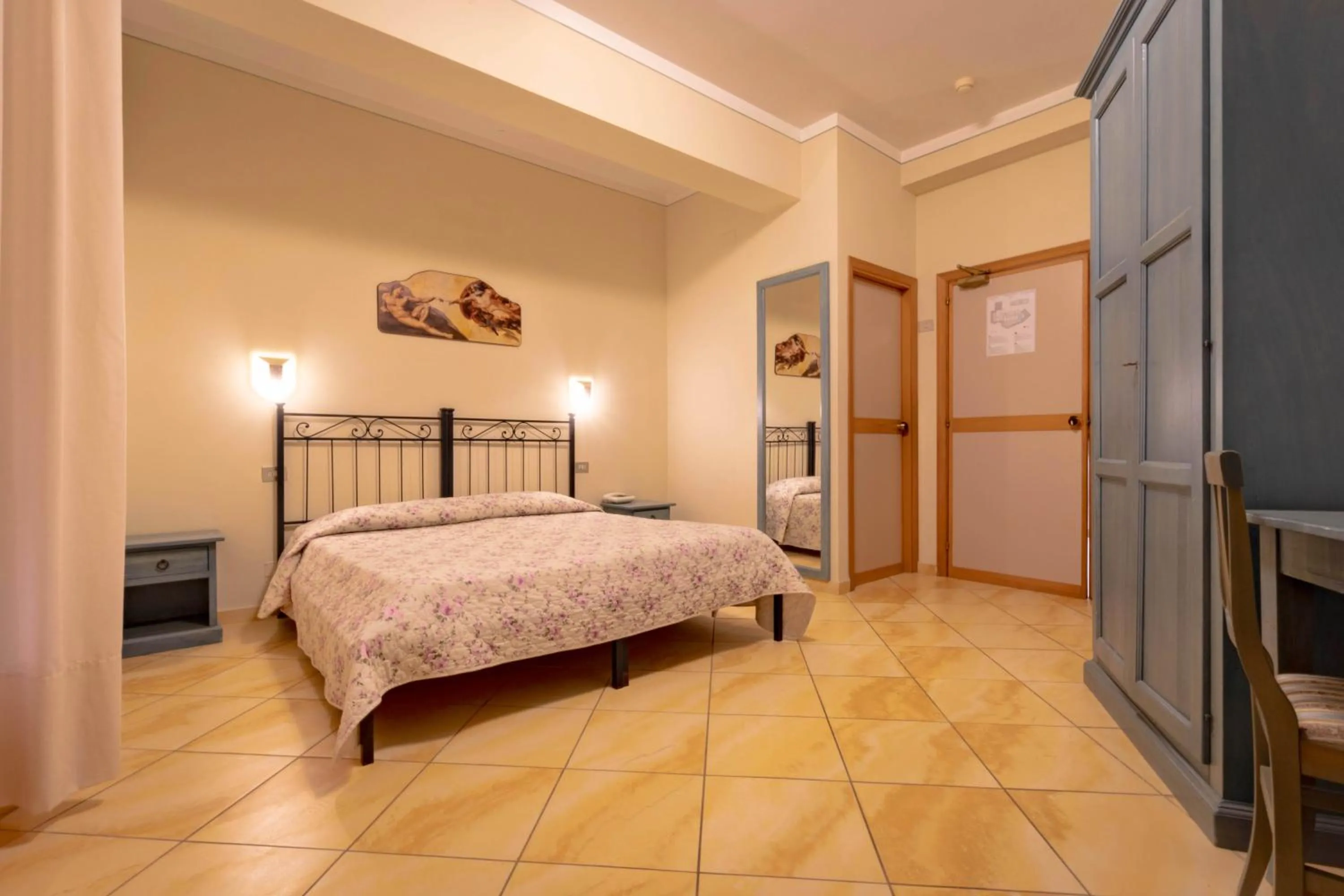 Bedroom, Bed in Hotel Ismaele