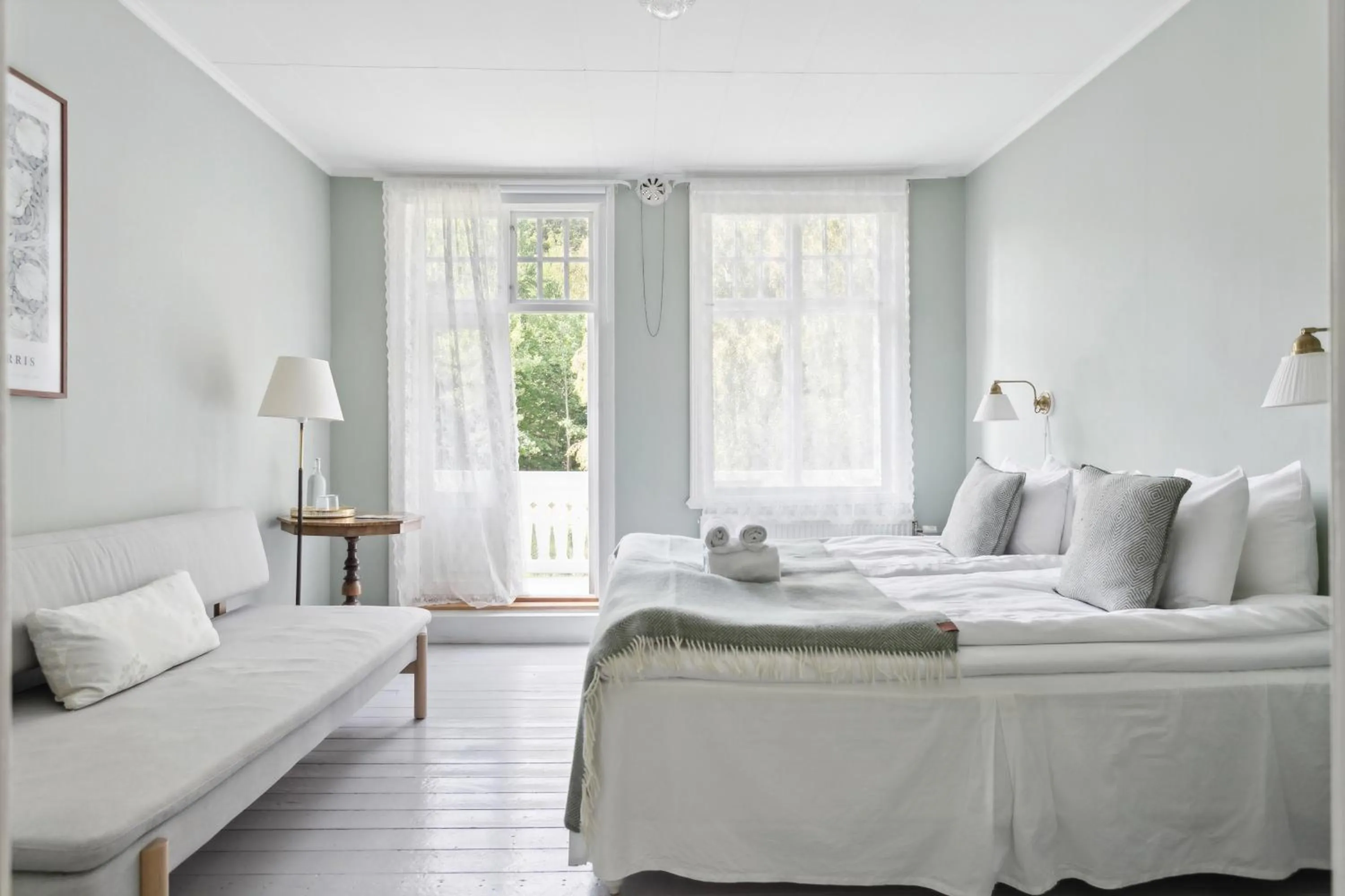 Bed in STF Villa Söderåsen B&B