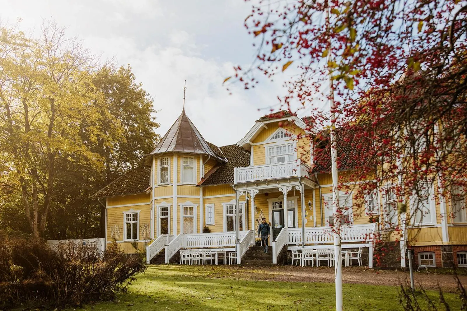 Property building in STF Villa Söderåsen B&B