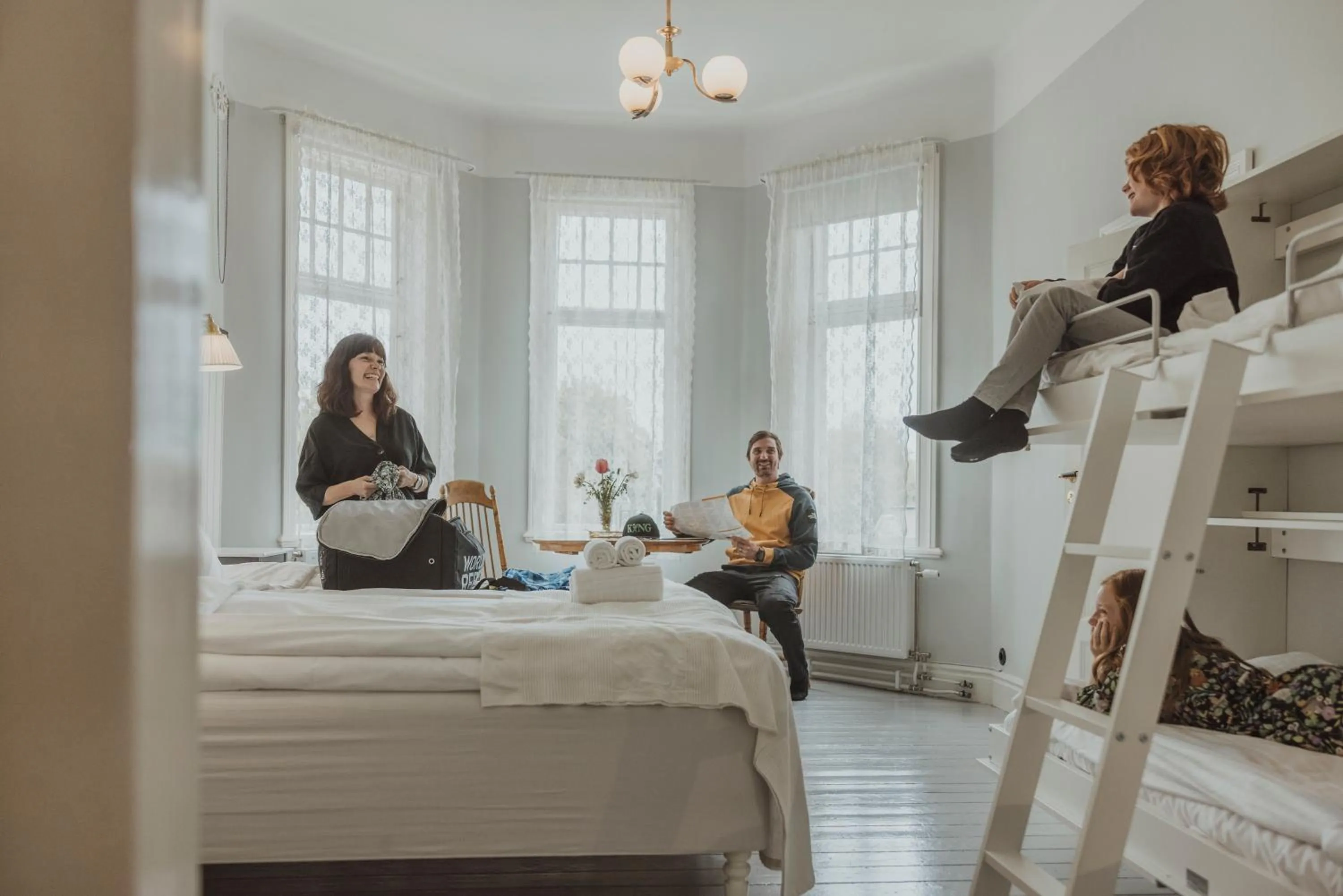 Bed in STF Villa Söderåsen B&B