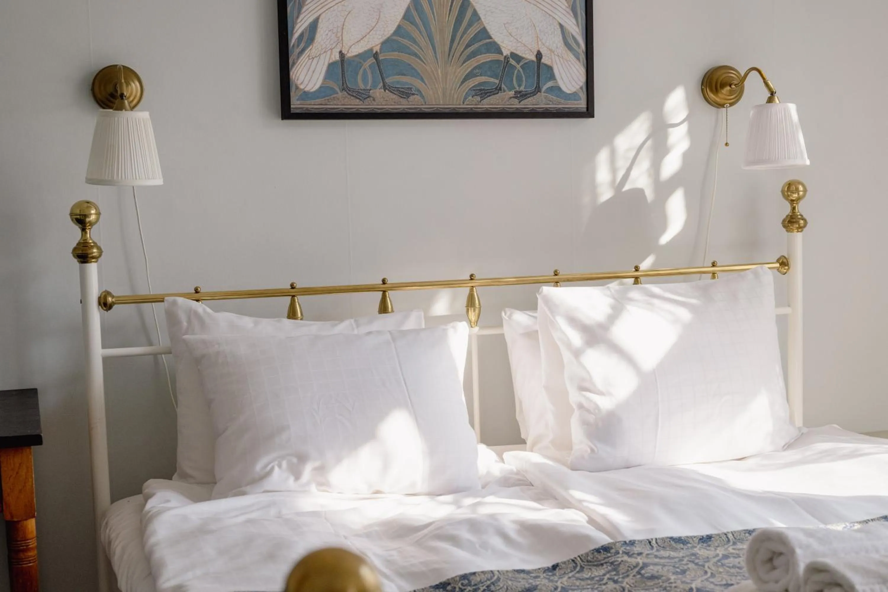 Bed in STF Villa Söderåsen B&B