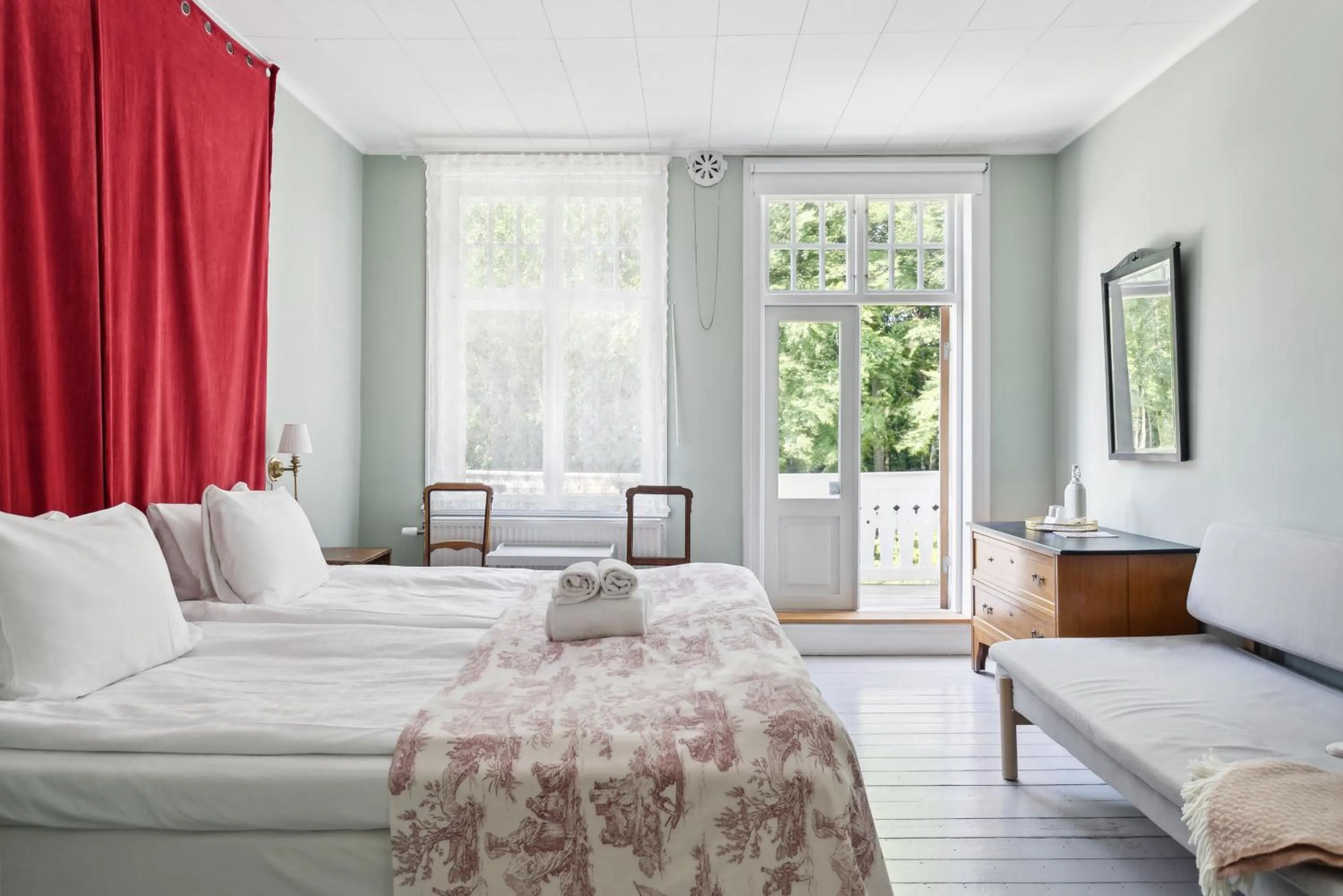 Bed in STF Villa Söderåsen B&B