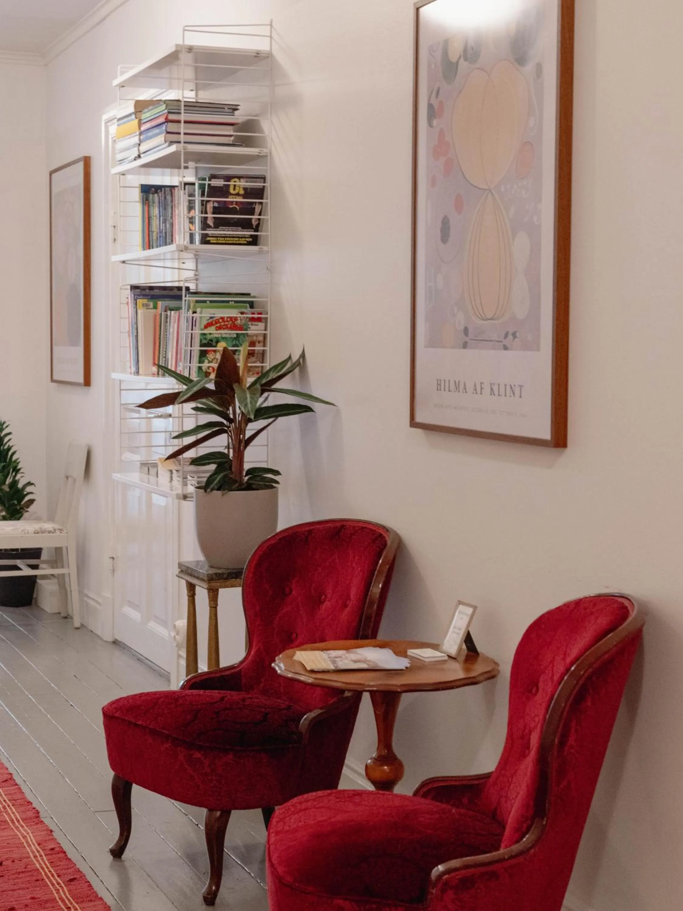 Living room in STF Villa Söderåsen B&B