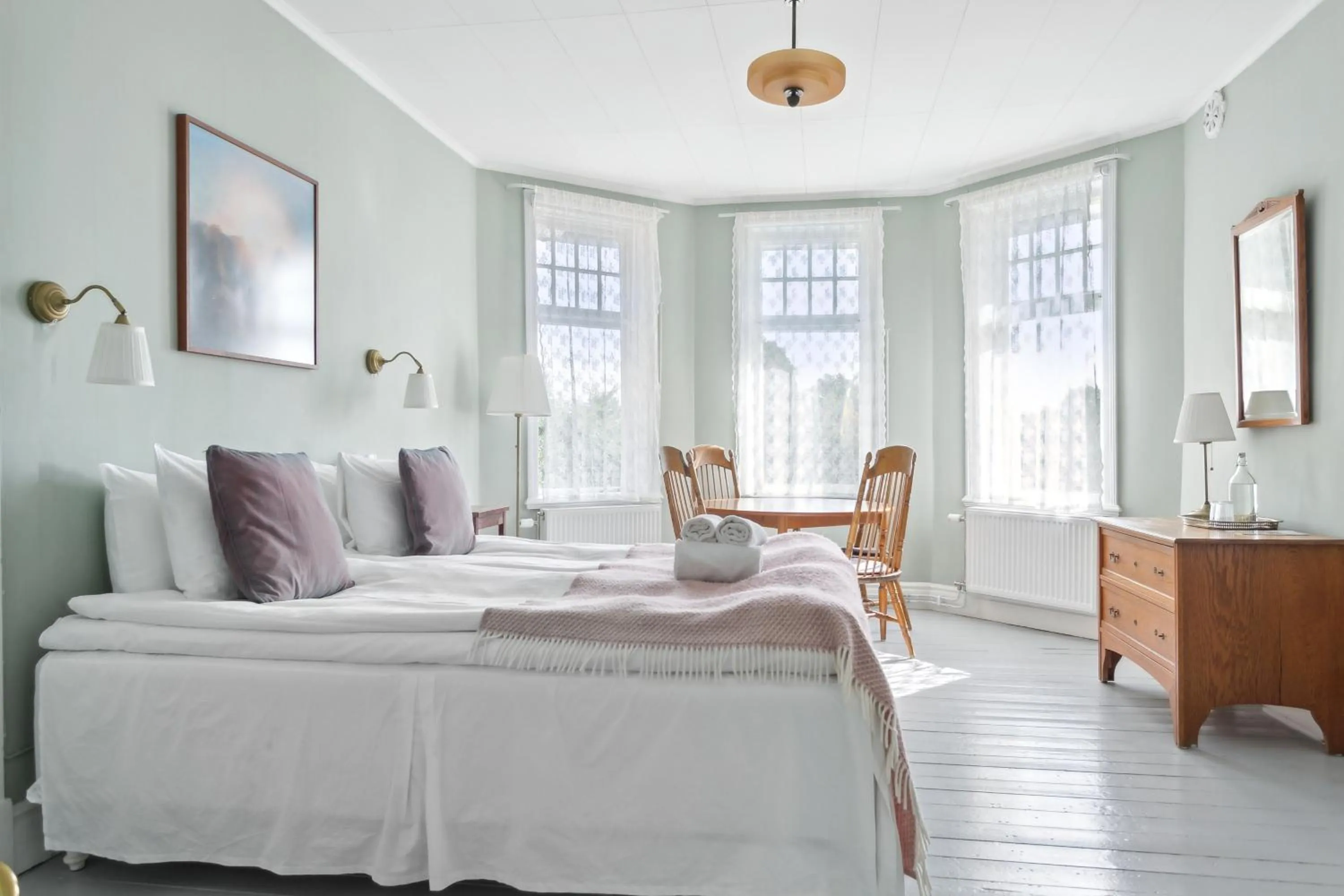 Bed in STF Villa Söderåsen B&B