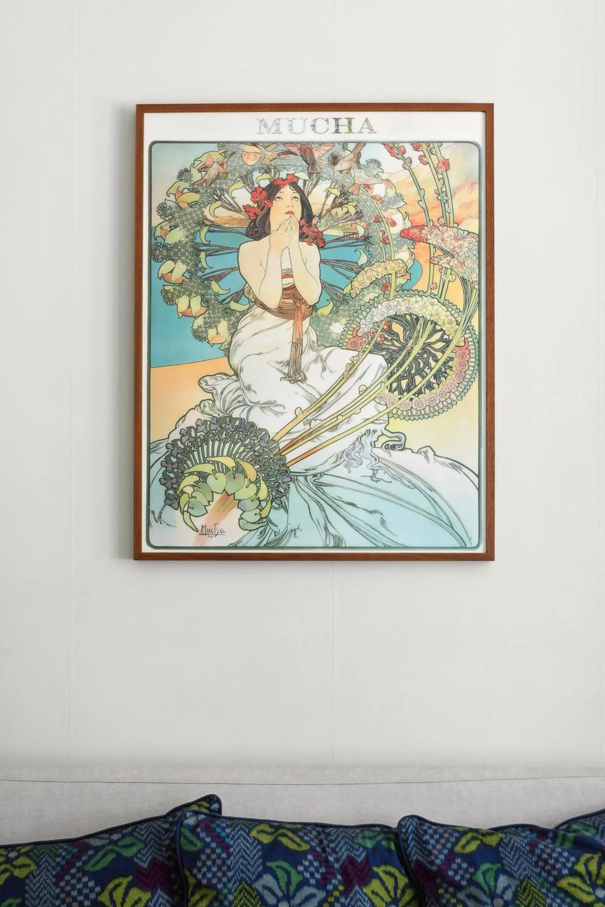 Decorative detail in STF Villa Söderåsen B&B