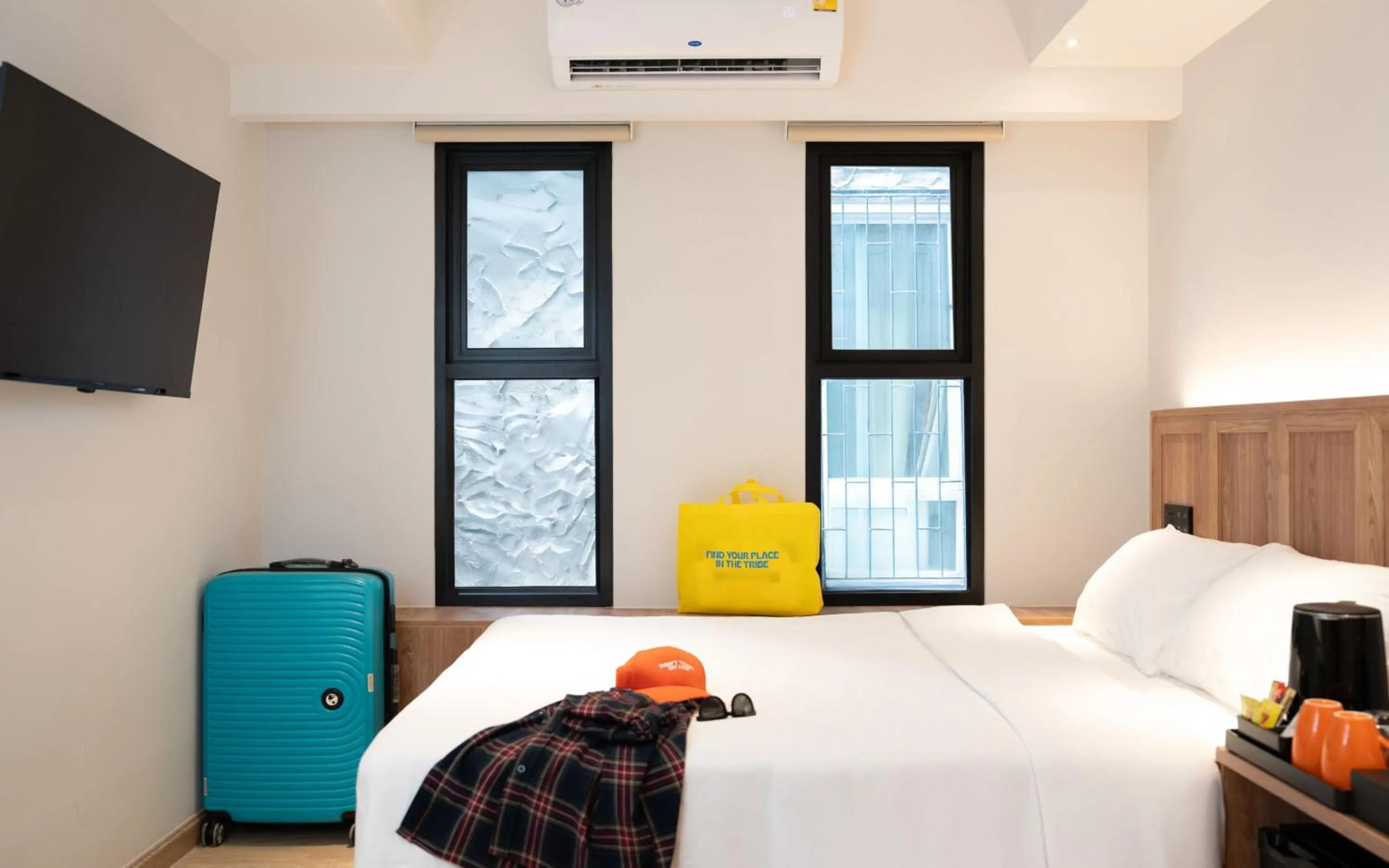 Bed in Lub d Bangkok Siam - New Look, Across from MBK & Skytrain Access