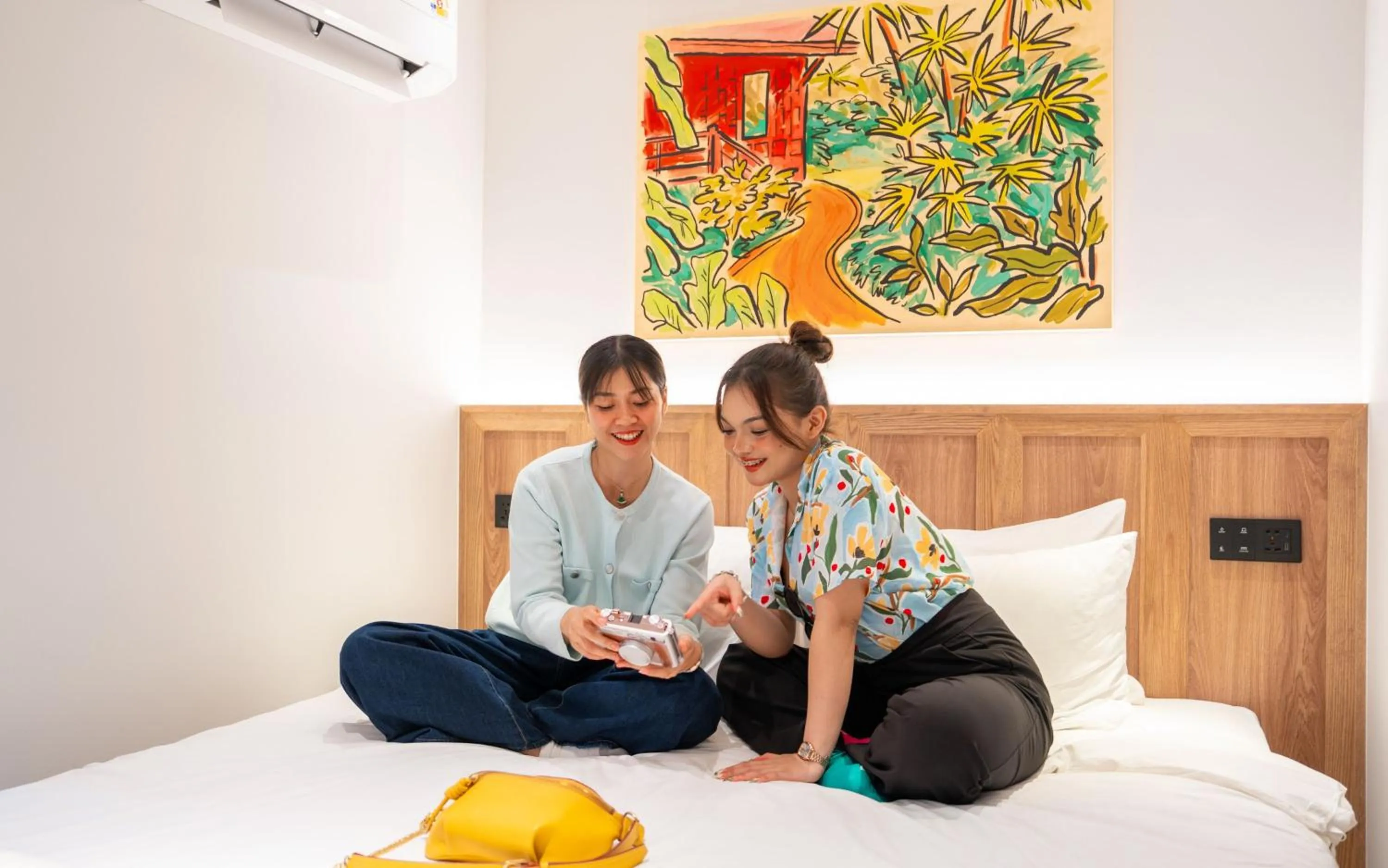 Bed in Lub d Bangkok Siam - New Look, Across from MBK & Skytrain Access