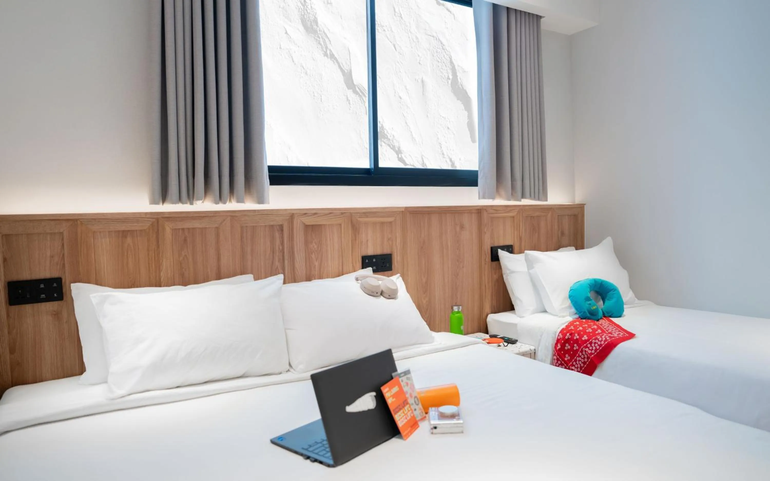 Bed in Lub d Bangkok Siam - New Look, Across from MBK & Skytrain Access