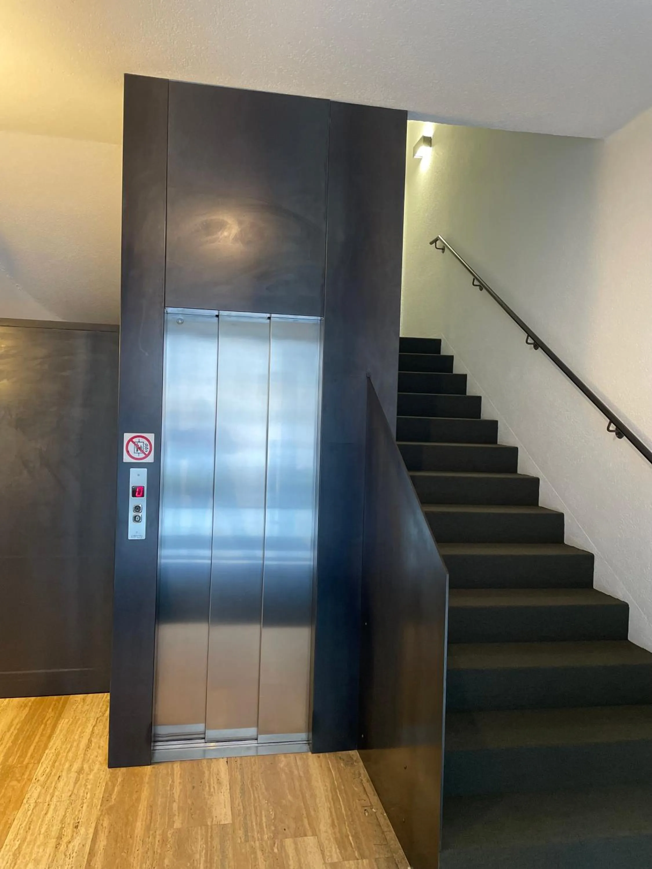 elevator in Hotel Sachsenklemme